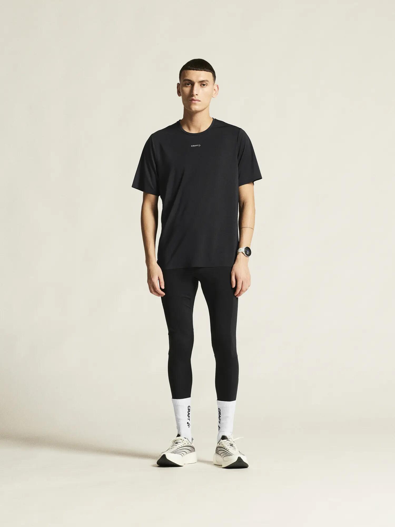 craft PRO Trail SS Tee 2 M – T-shirt trail légère et respirante – Black 7/7
