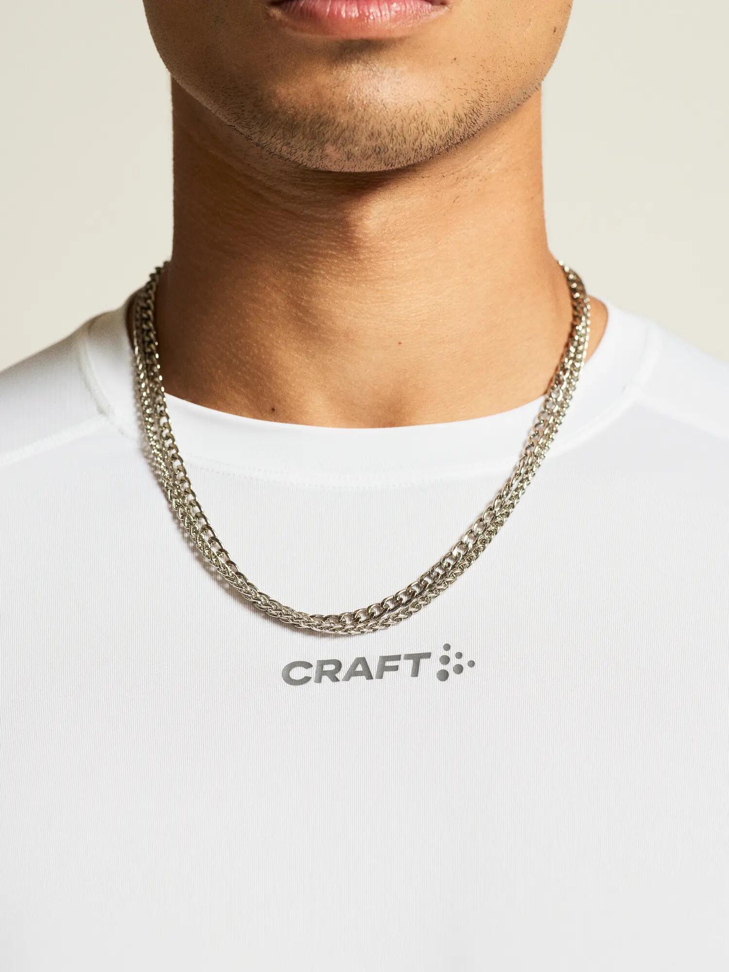craft ADV Essence LS Tee 2 M - T-shirt manches longues respirante – White 6/7