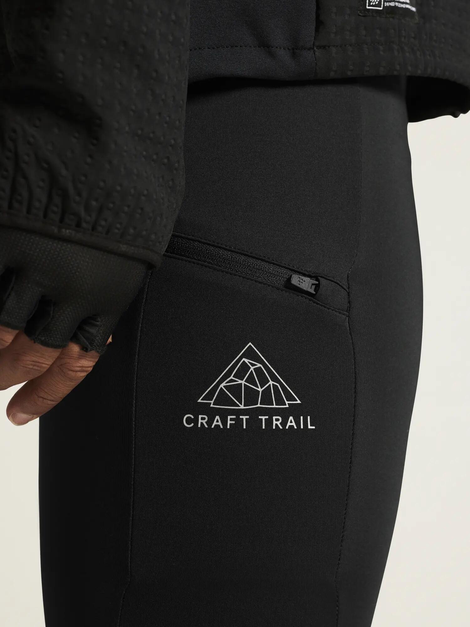 craft PRO Trail Tights 2 M – tight trail resistente – Black 3/7