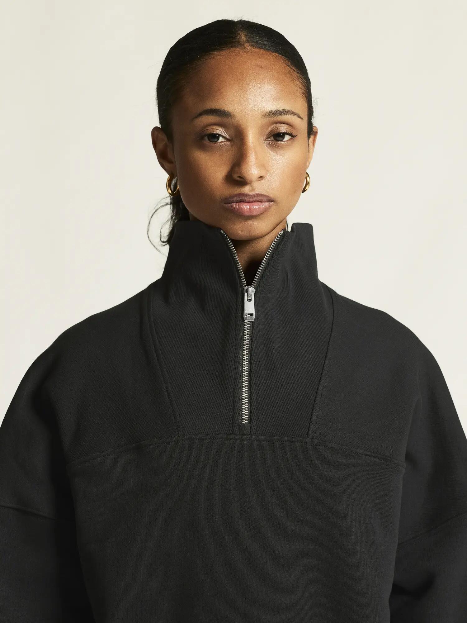 craft Frequent HZ Sweatshirt W – 100% Bio-Baumwolle, Relaxed Fit – Black 5/7