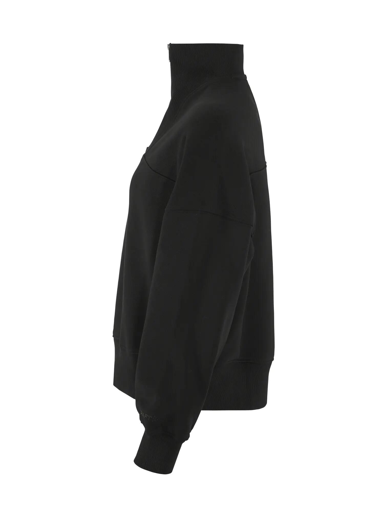 craft Frequent HZ Sweatshirt W – 100% Bio-Baumwolle, Relaxed Fit – Black 4/7