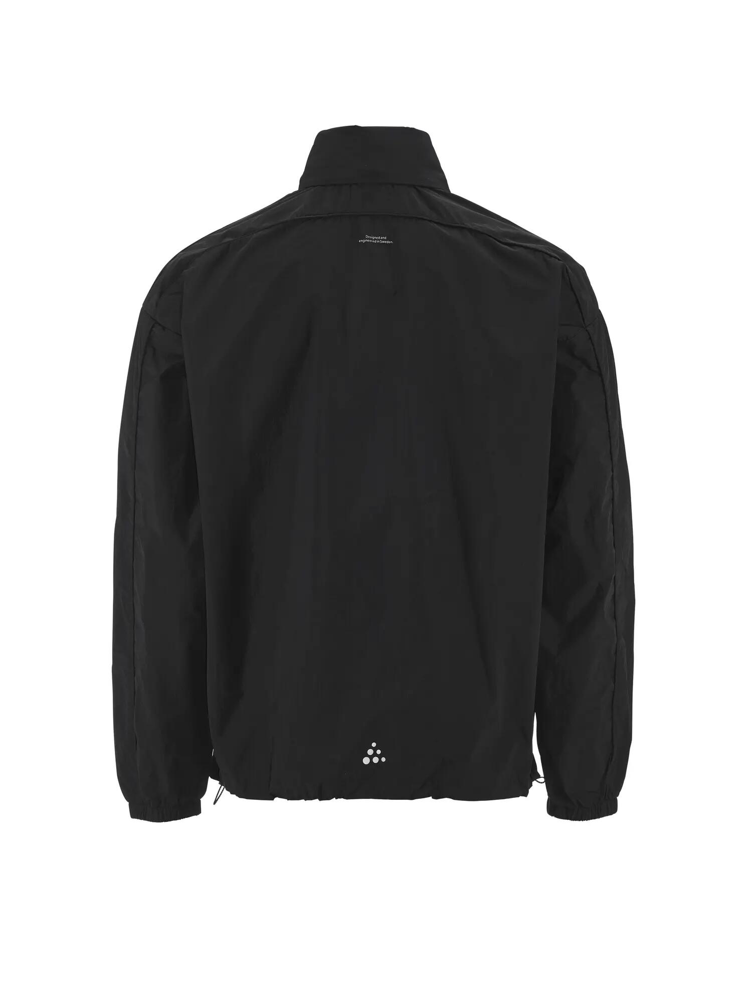 craft Hypervent Oversized Wind Jacket – leichte, packbare Windjacke – Black 3/7