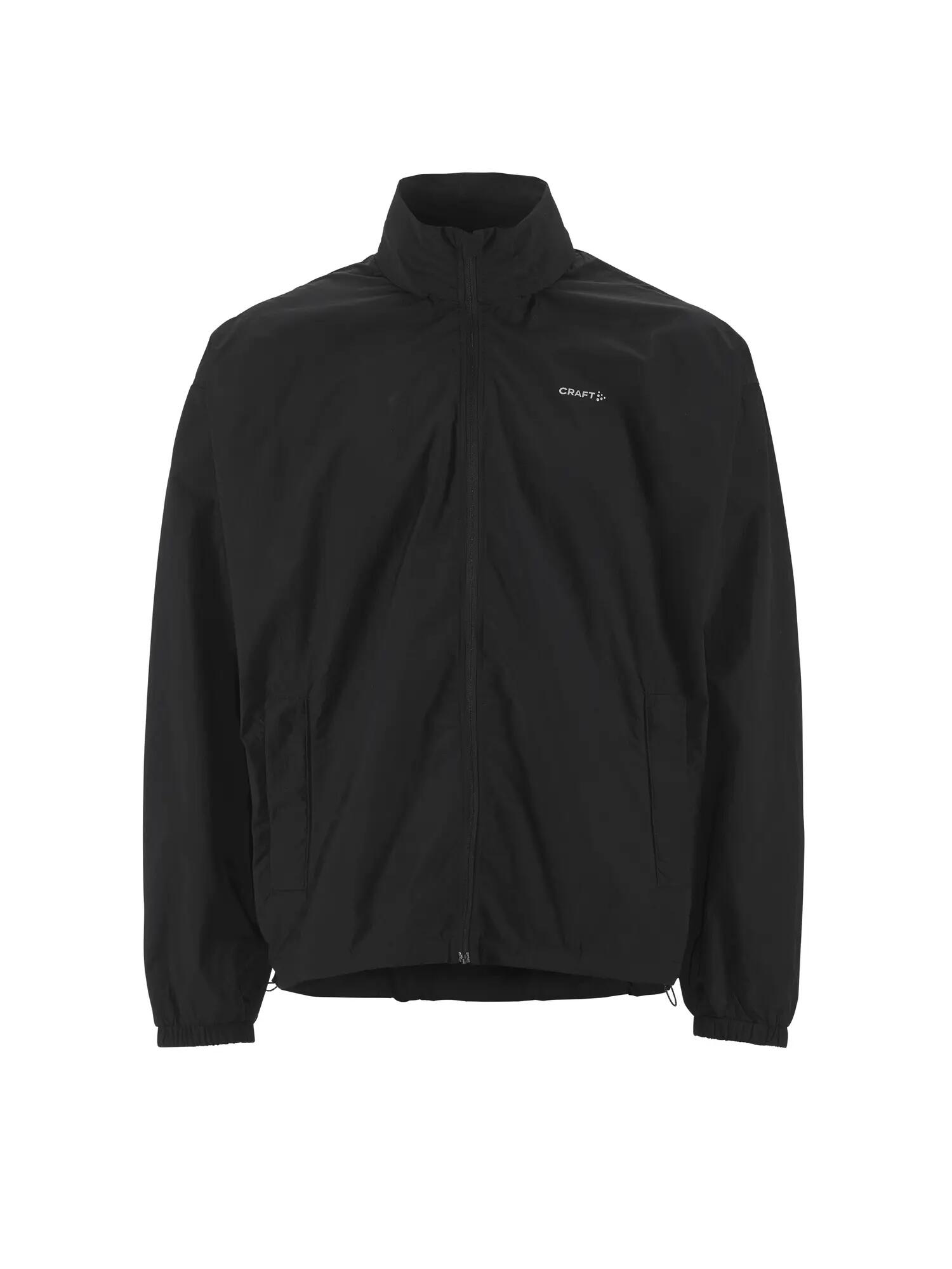 craft Hypervent Oversized Wind Jacket – leichte, packbare Windjacke – Black 2/7
