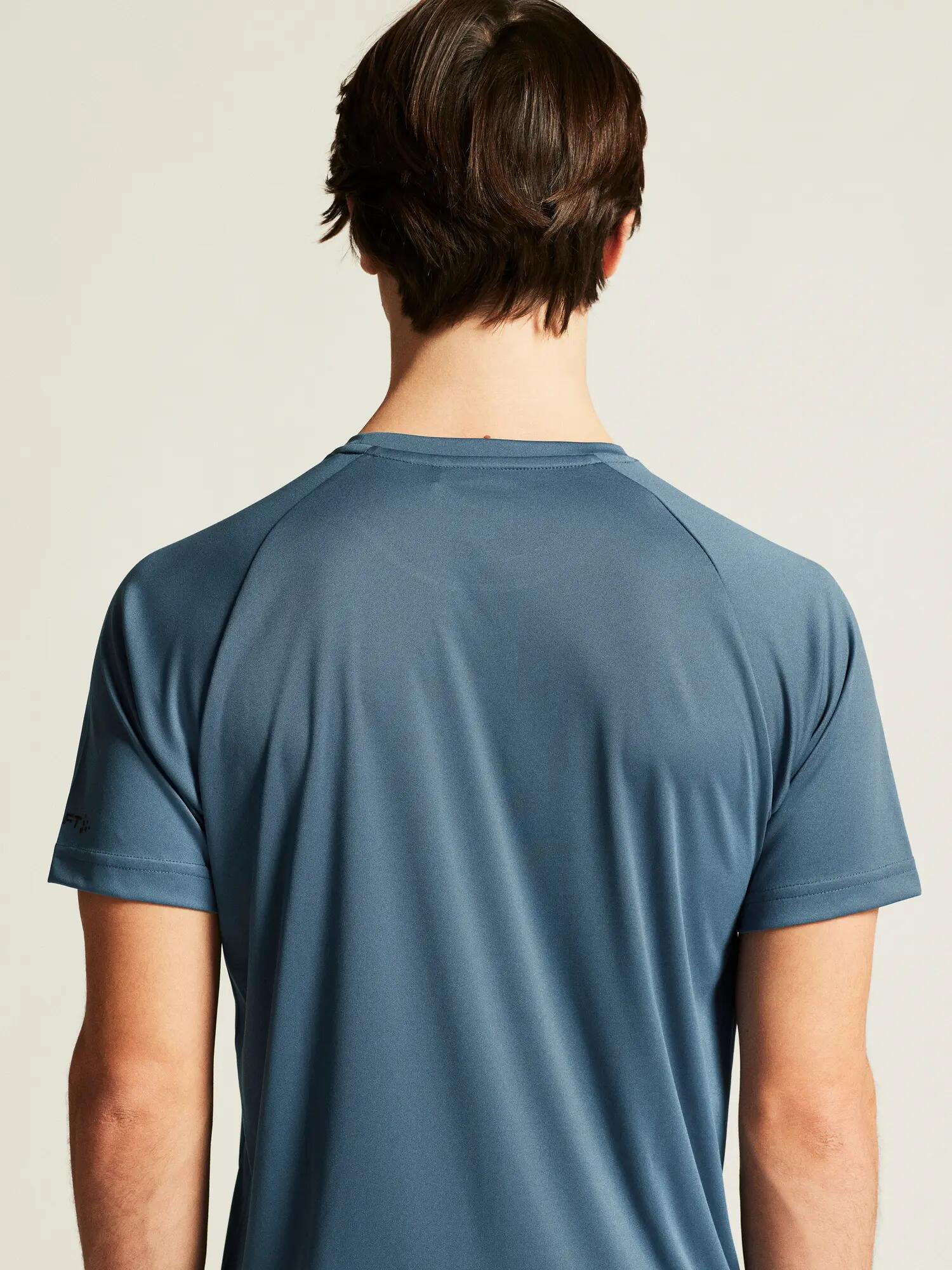 craft CORE Unify Training Tee M – Trainingsshirt aus recyceltem Polyester – Real 3/7