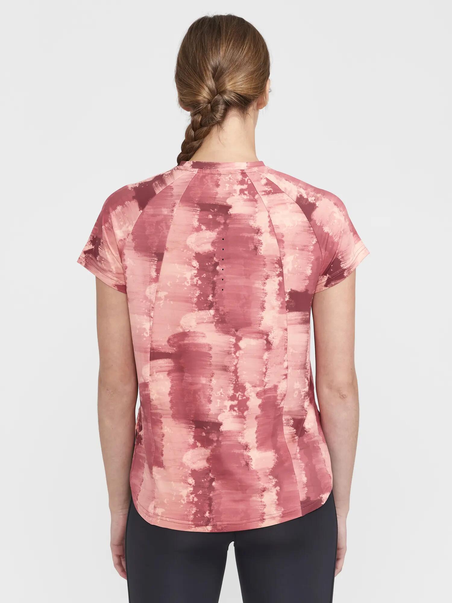 craft ADV Tone Tee 2 W - Damen-T-Shirt aus recyceltem Polyester – Astro-Multi 4/5
