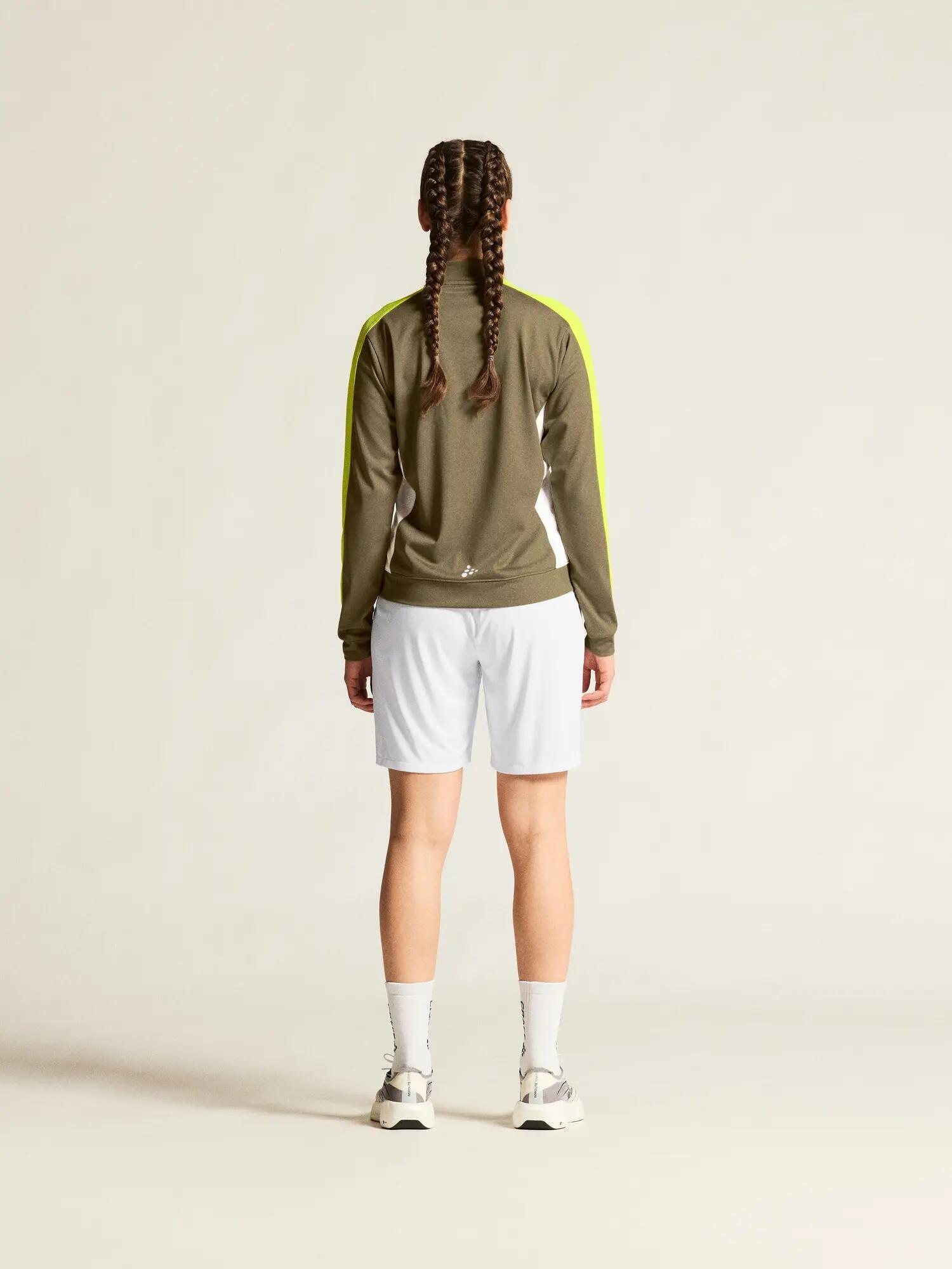 craft Evolve 2.0 Contrast Half Zip W - Stretch Midlayer recycelt – Raw/Contrast 6/7