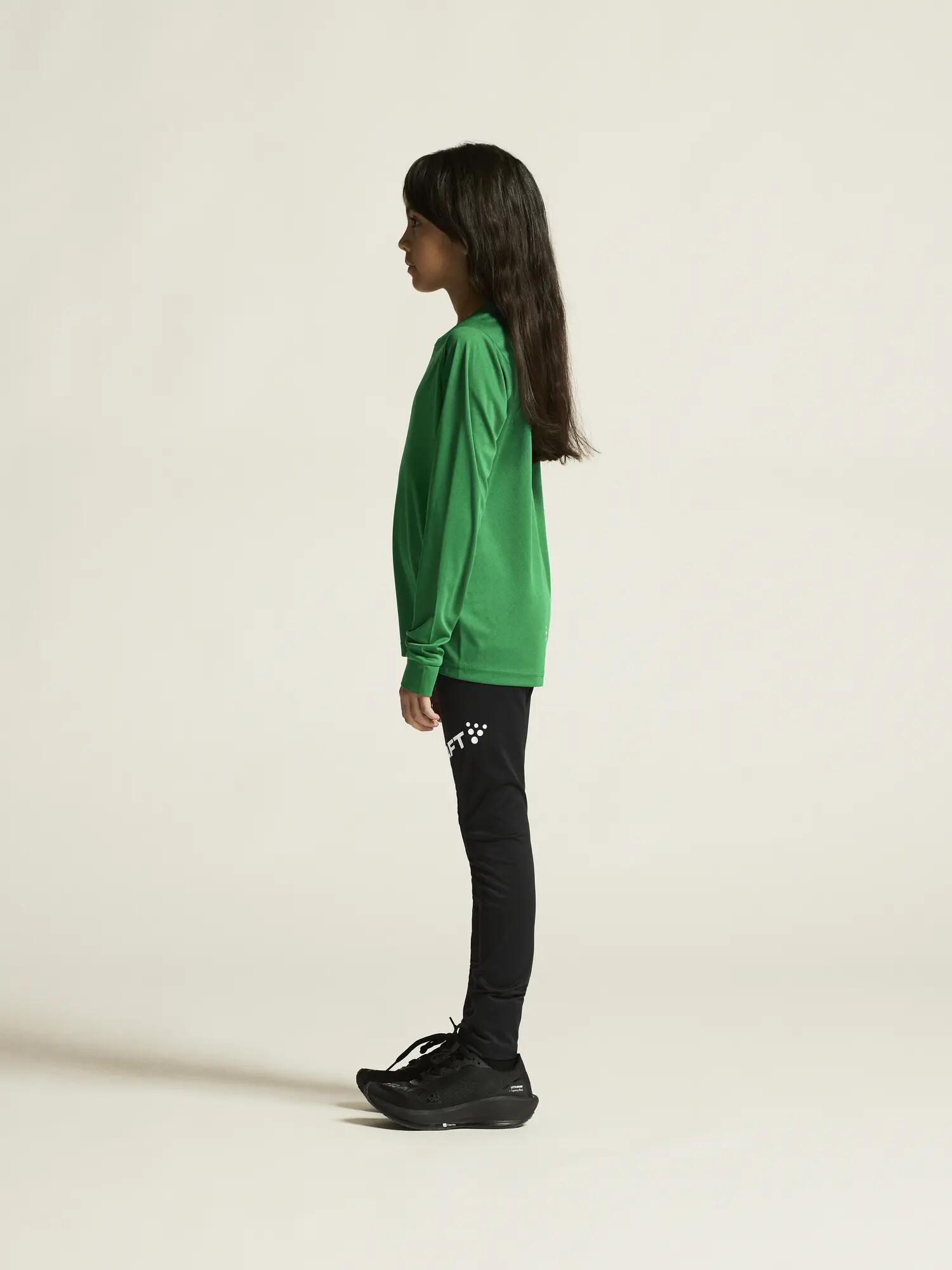 craft Rush 2.0 LS Tee Jr – leichtes Longsleeve aus recyceltem Polyester – Team 7/7