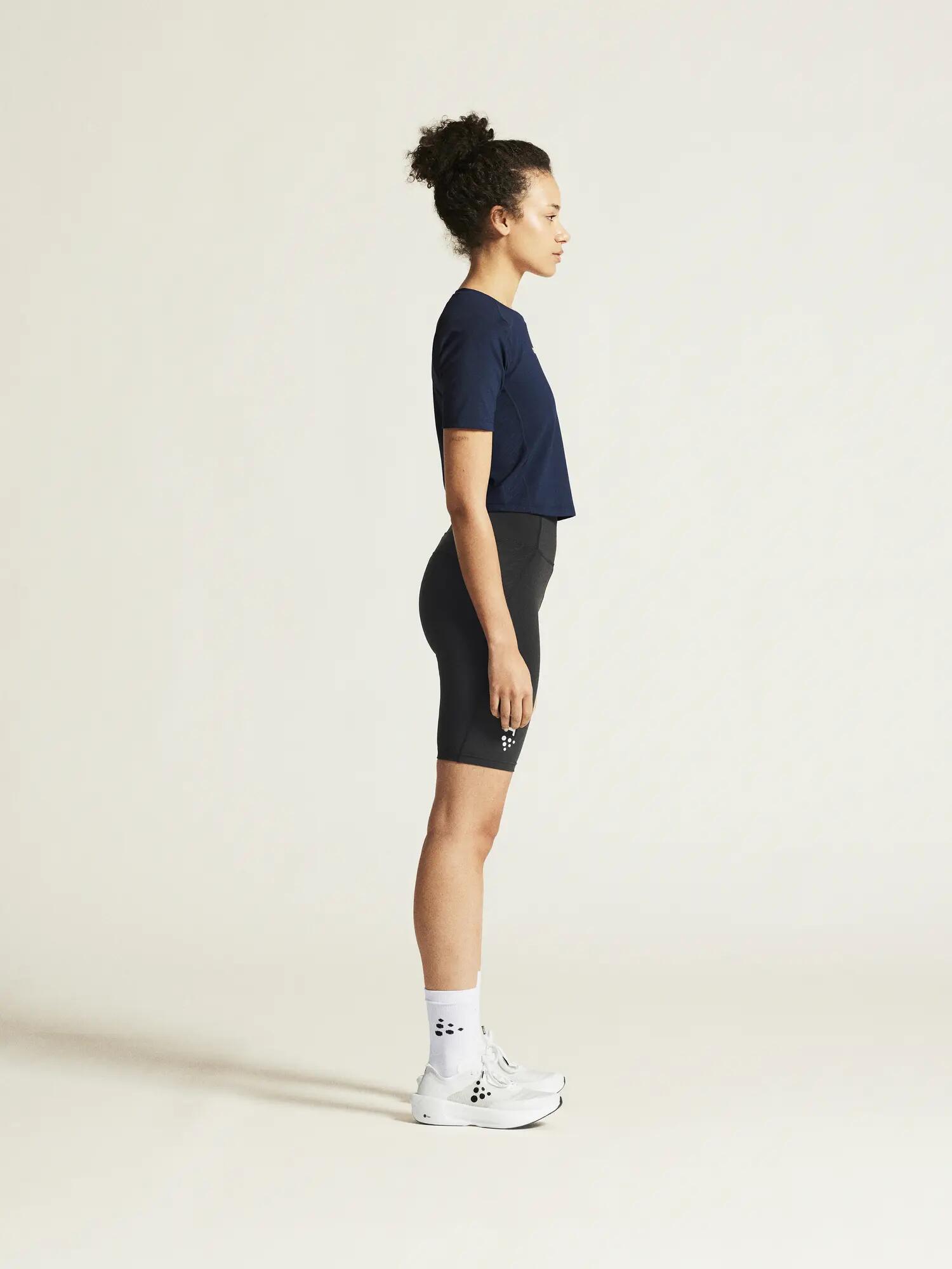 craft Rush 2.0 Crop Tee W – Eng anliegendes Trainingsshirt, recycelt – 6/7