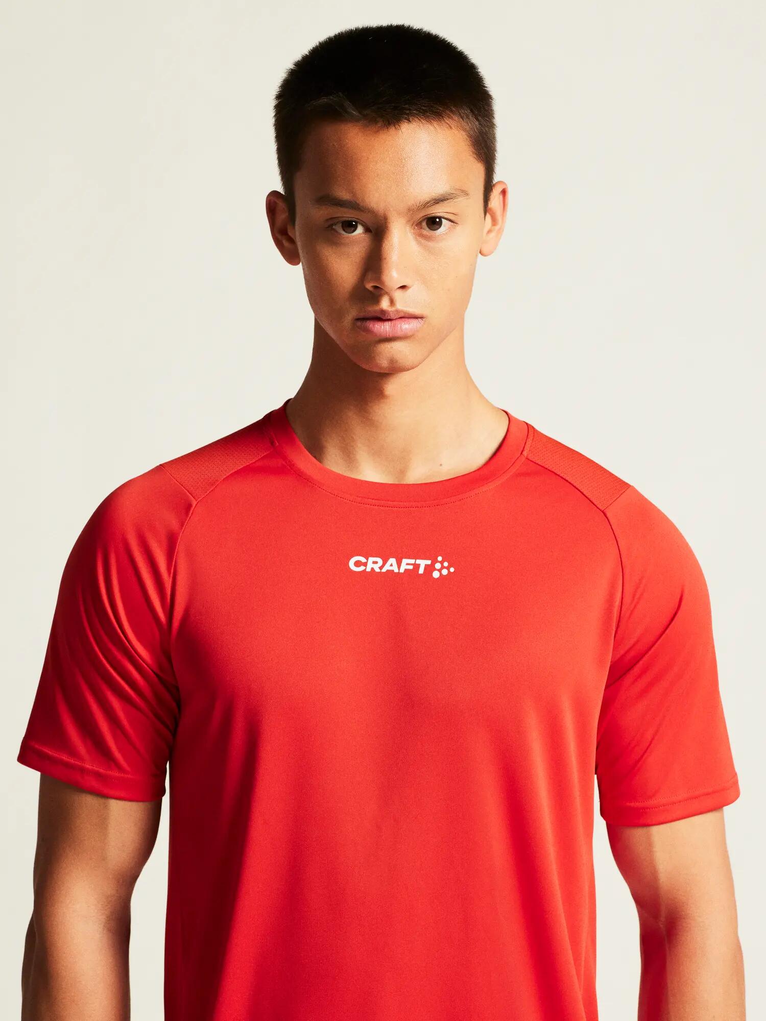 craft Rush 2.0 SS Tee M – Leichtes Trainingsshirt aus recyceltem Polyester – 6/7