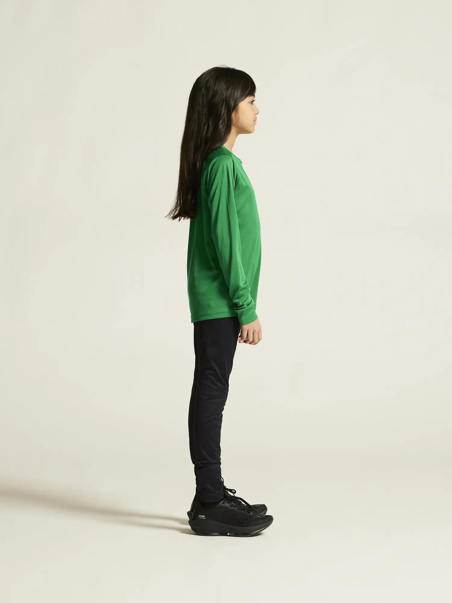 craft Rush 2.0 LS Tee Jr – leichtes Longsleeve aus recyceltem Polyester – Team 5/7