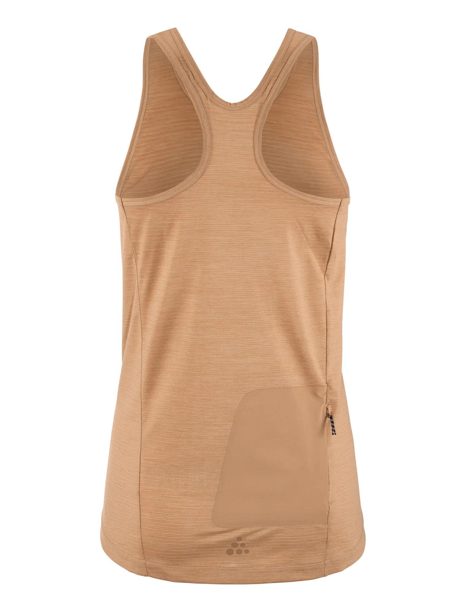 craft Everyday Singlet W stretch fiets singlet – Syrup 3/4