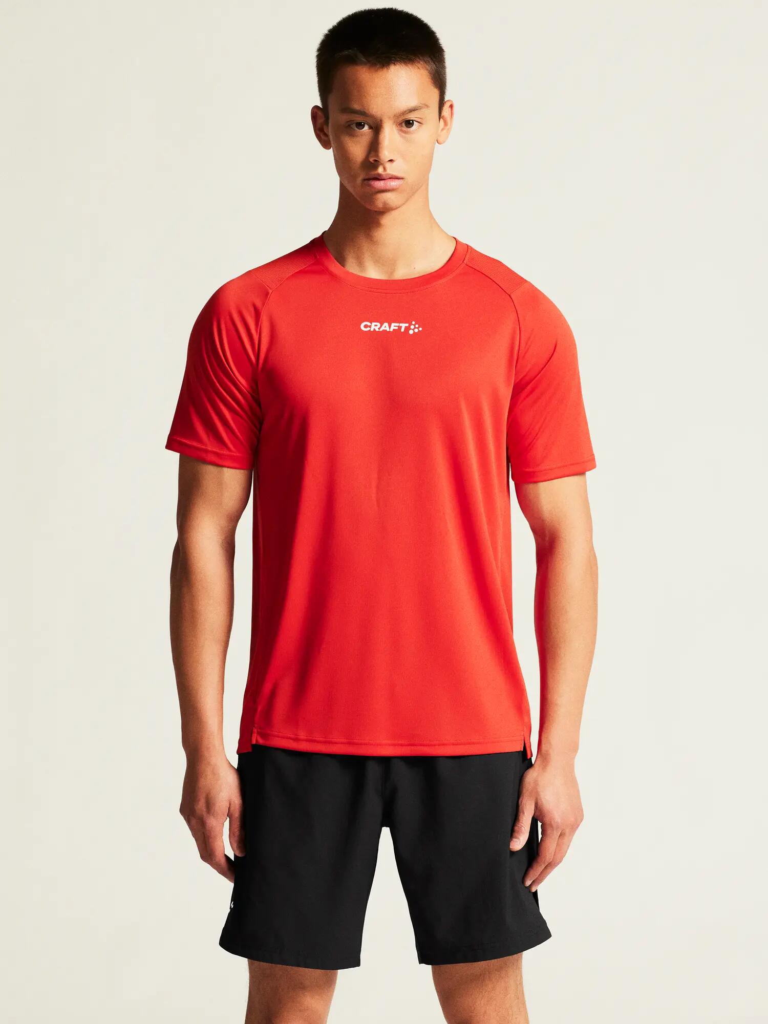 craft Rush 2.0 SS Tee M – Leichtes Trainingsshirt aus recyceltem Polyester – 4/7