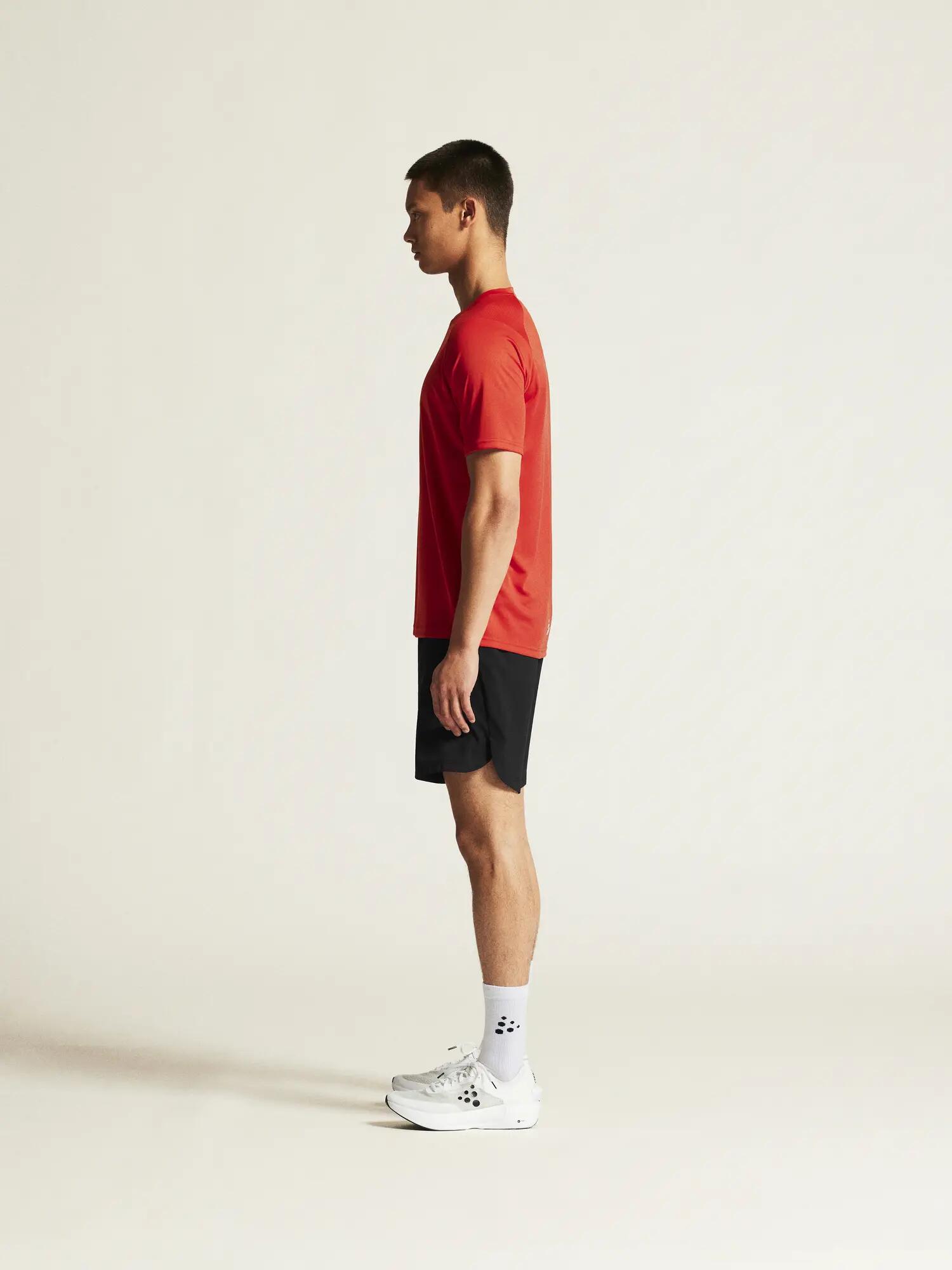 craft Rush 2.0 SS Tee M – Leichtes Trainingsshirt aus recyceltem Polyester – 3/7