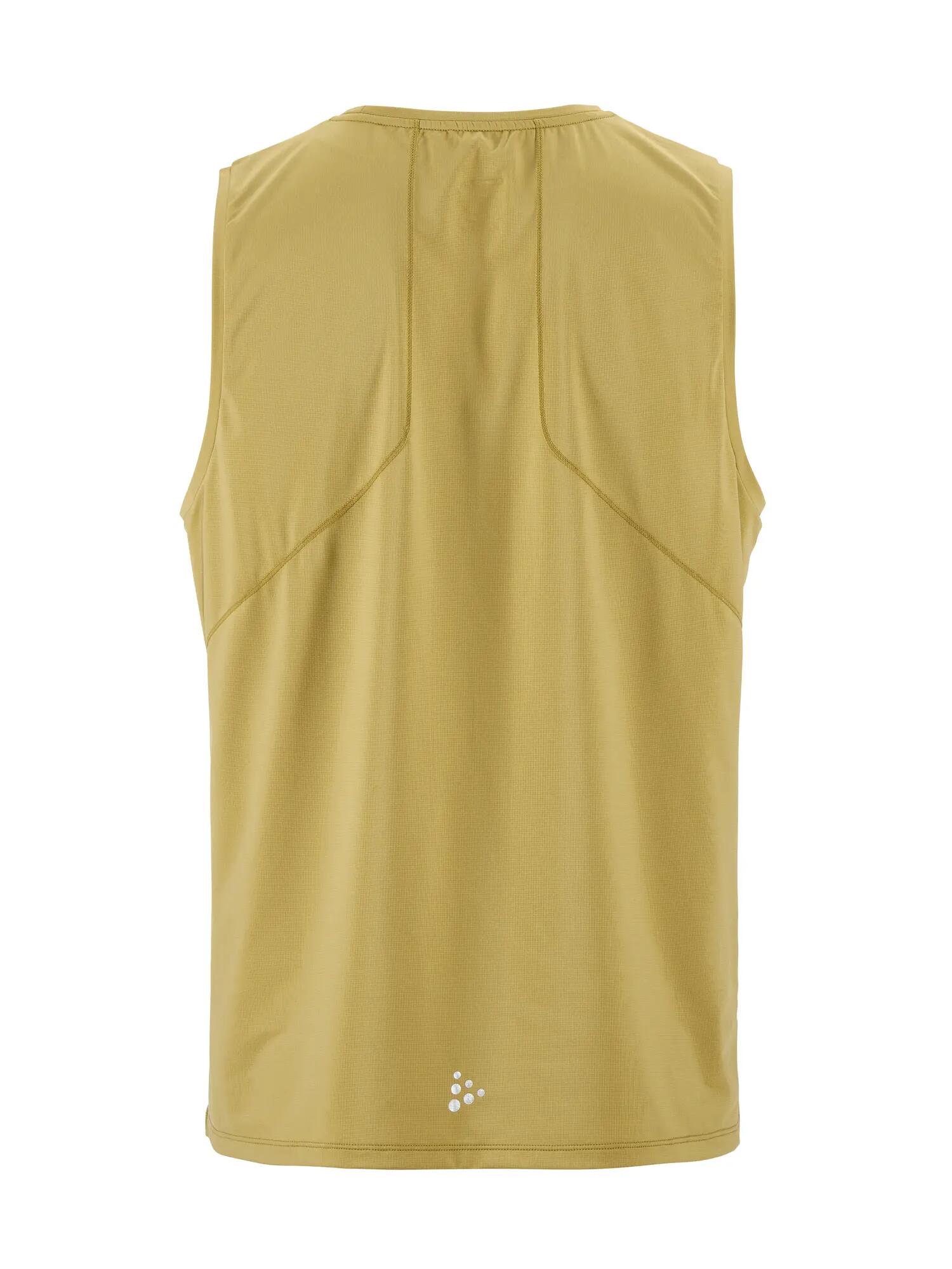 craft PRO Trail Singlet 2 M – débardeur trail léger et ventilé – Khaki 3/7