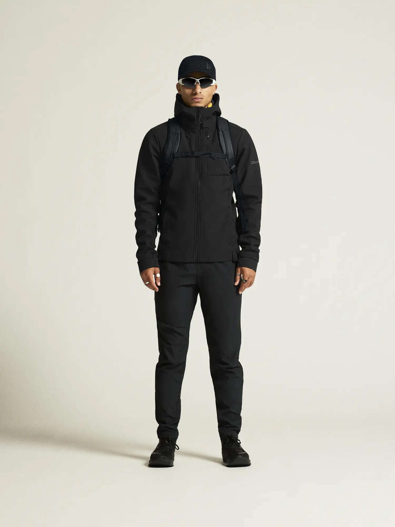 craft ADV Explore Softshell 2.0 Jas M — Wind- en waterafstotend – Black 6/7