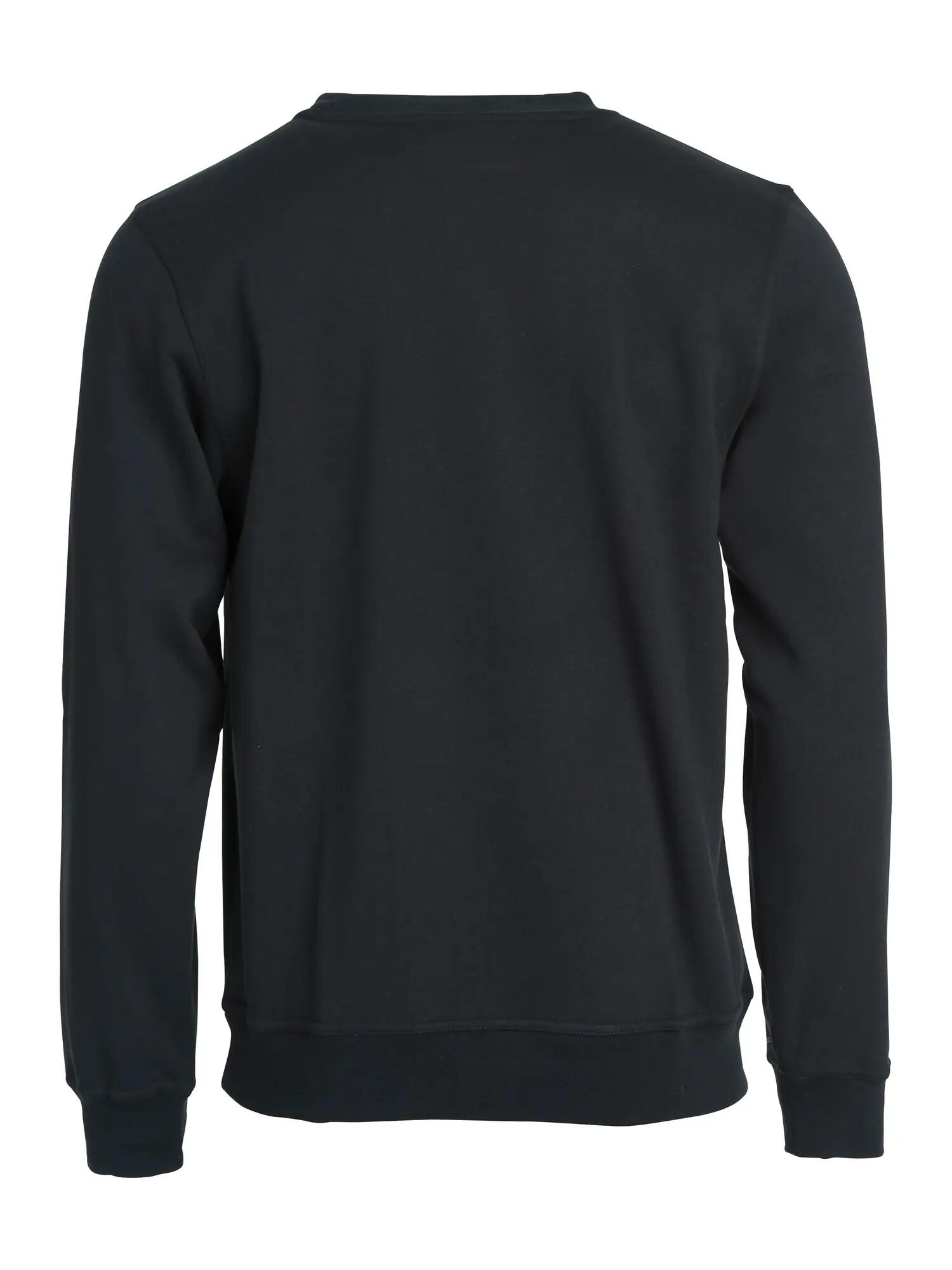 clique Basic Roundneck Junior bluza z okrągłym dekoltem czarna – black 2/4