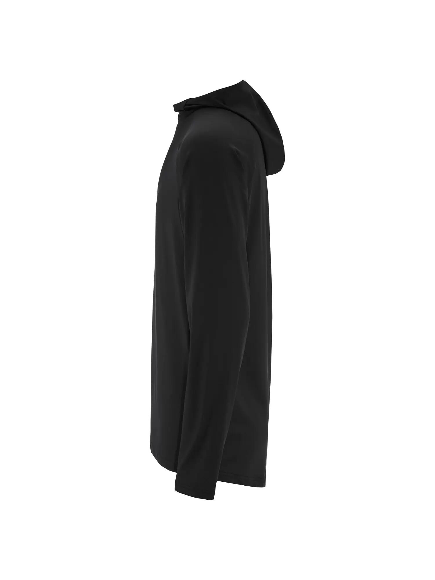 craft Ability Long Sleeve Hood M – warm-up Hoodie, dehnbar & recycelt – Black 4/7