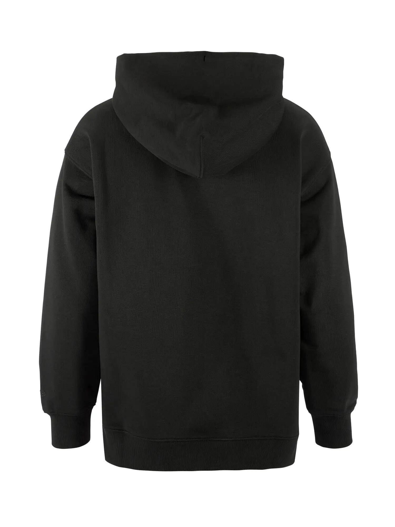 craft Frequent FZ Hoodie W – Kapuzen-Sweatshirt aus Bio-Baumwolle – Black 4/7