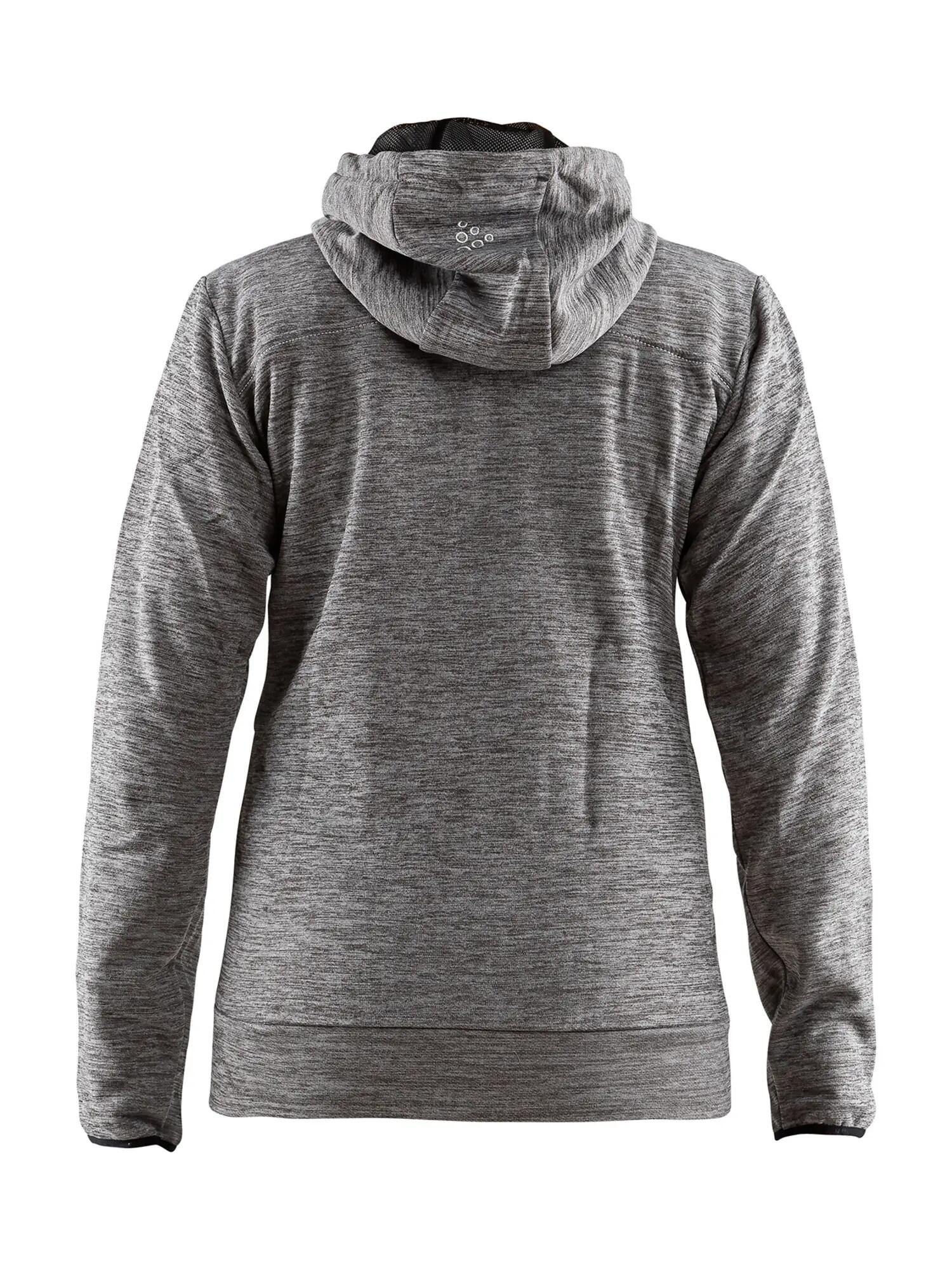 craft Leisure Full Zip Hood W Damenjacke aus Polyester – Darkgrey melange 2/6