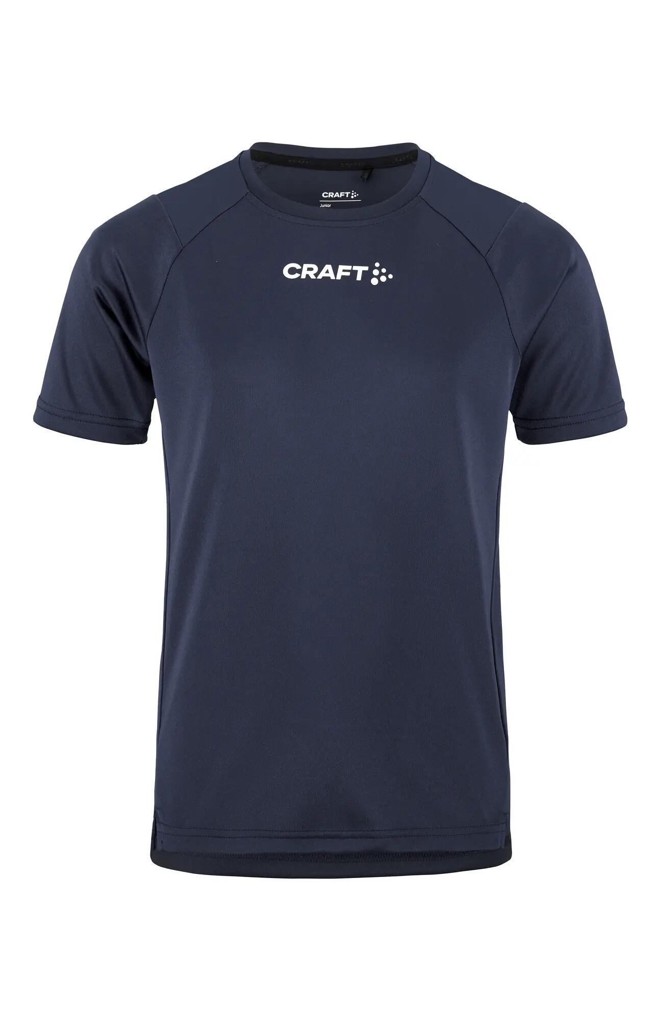 craft Rush 2.0 SS Tee Jr Licht trainingsshirt van gerecycled polyester – Navy 1/7