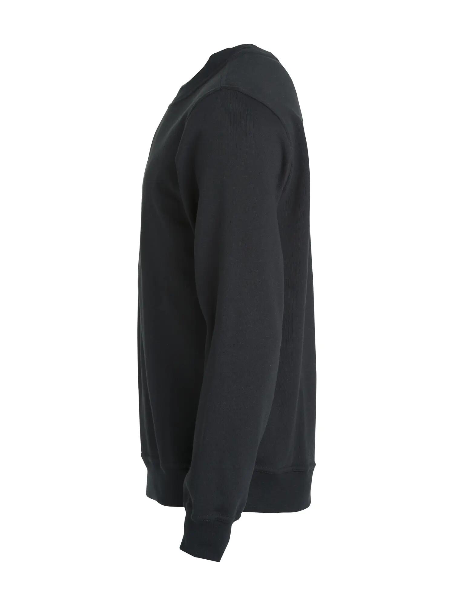clique Basic Roundneck Junior bluza z okrągłym dekoltem czarna – black 3/4
