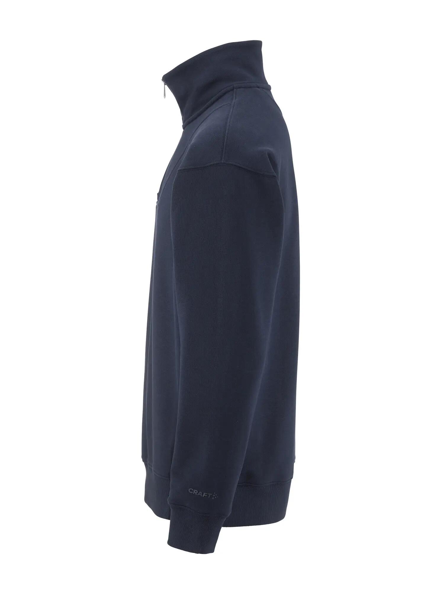 craft Frequent HZ Sweatshirt M – Halbzip, 100% Bio-Baumwolle, Relaxed Fit – 4/7