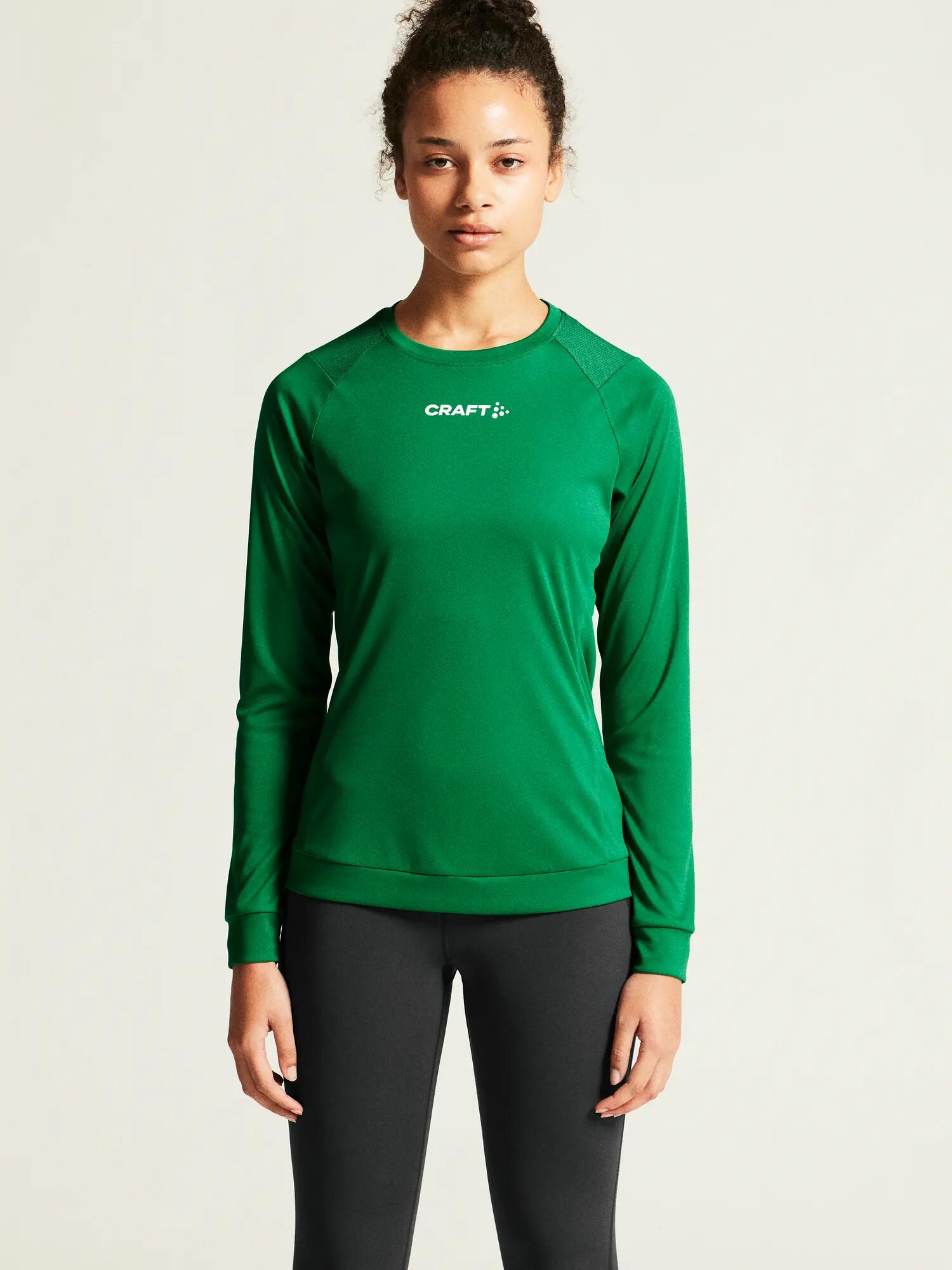 craft Rush 2.0 LS Tee W – langärmelig, leicht, recycelt – Team Green 7/7