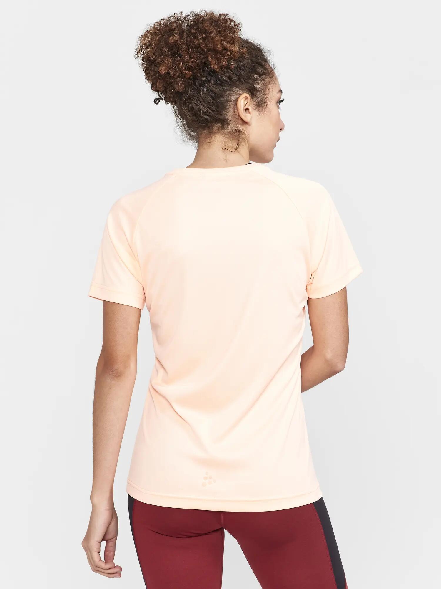 craft CORE Essence Logo T-Shirt W aus recyceltem Polyester – Cosmo 3/4