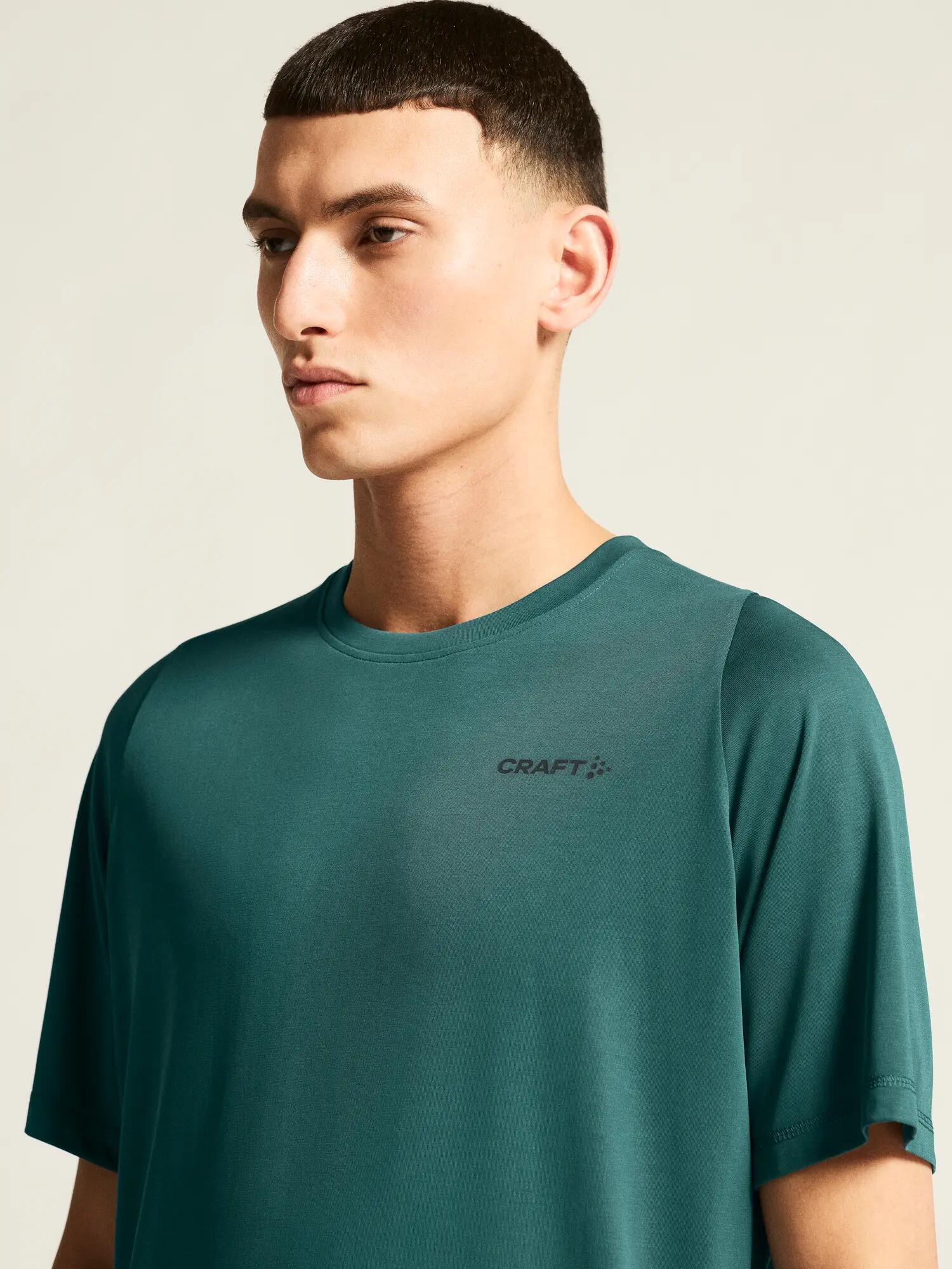 craft Collective Bi-Blend Kurzarmshirt Herren — Tencel und recyceltes Polyester 6/7