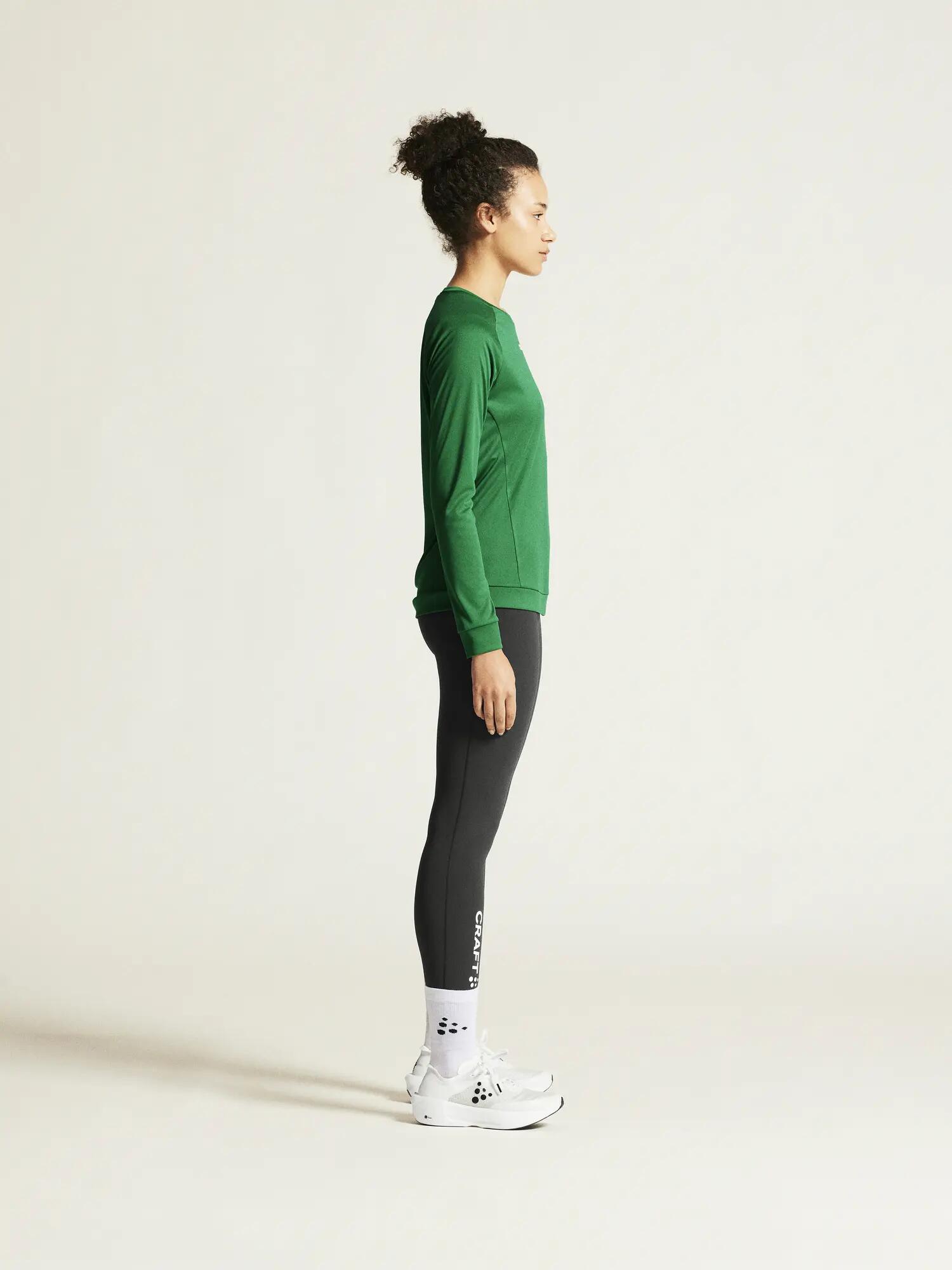 craft Rush 2.0 LS Tee W – langärmelig, leicht, recycelt – Team Green 6/7