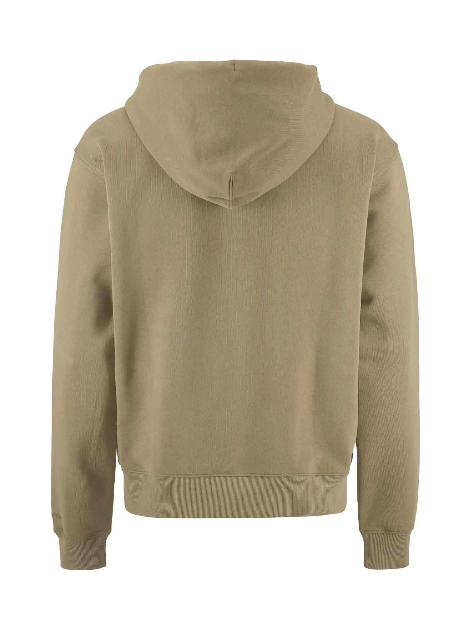 craft Frequent FZ Hoodie M – fullzip hoodie van biologisch katoen – Taupe 4/7