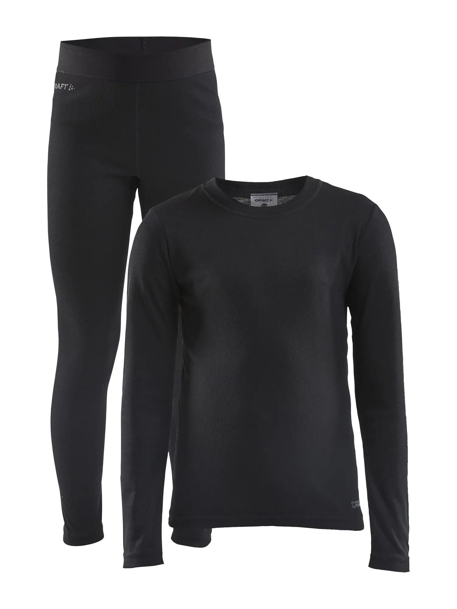 craft Thermal Baselayer Set J – Sous-vêtement thermique junior, 100% polyester 1/7