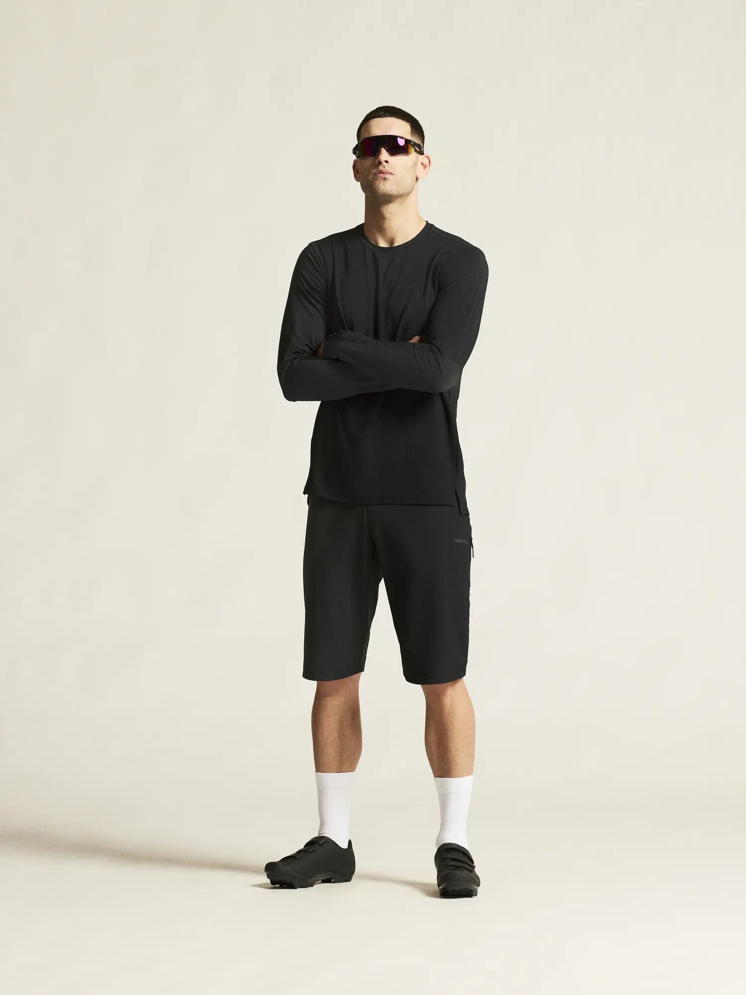 craft Everyday XT LS Jersey Herren — Loose Fit, schnell trocknend – Black 4/7