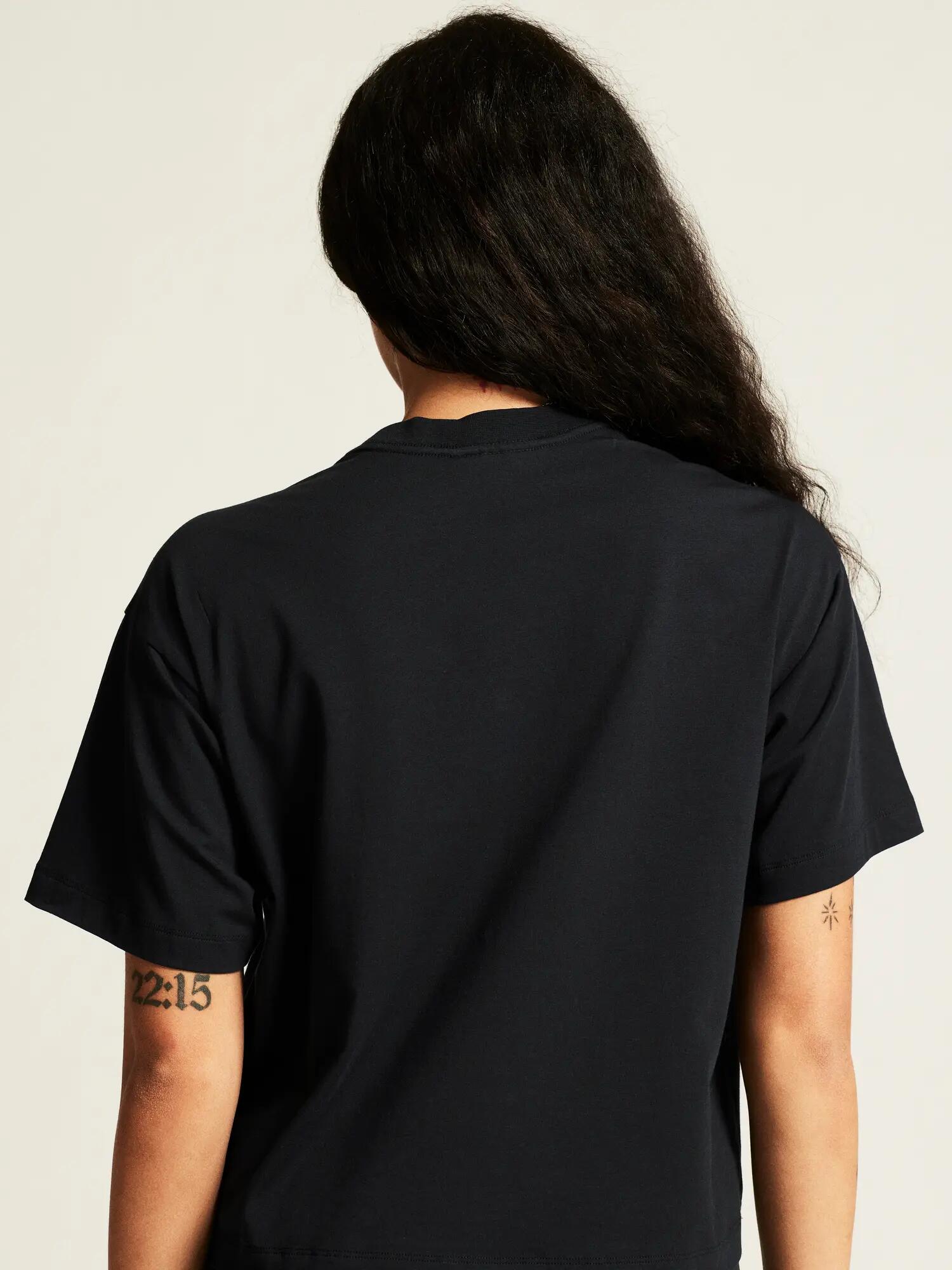 craft T-shirt Collective Relaxed SS Tee W en coton biologique extensible – Black 2/7