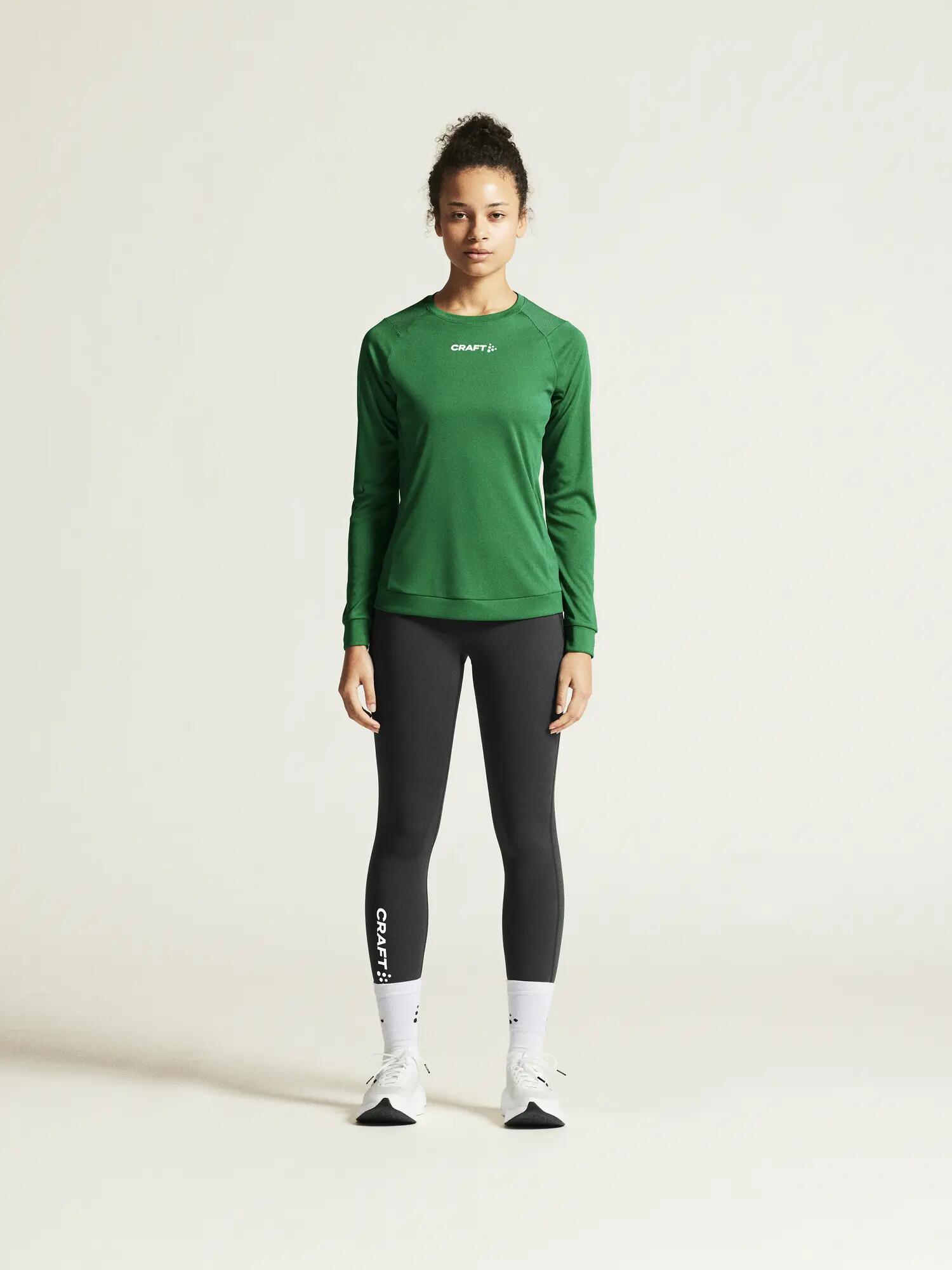 craft Rush 2.0 LS Tee W – langärmelig, leicht, recycelt – Team Green 5/7