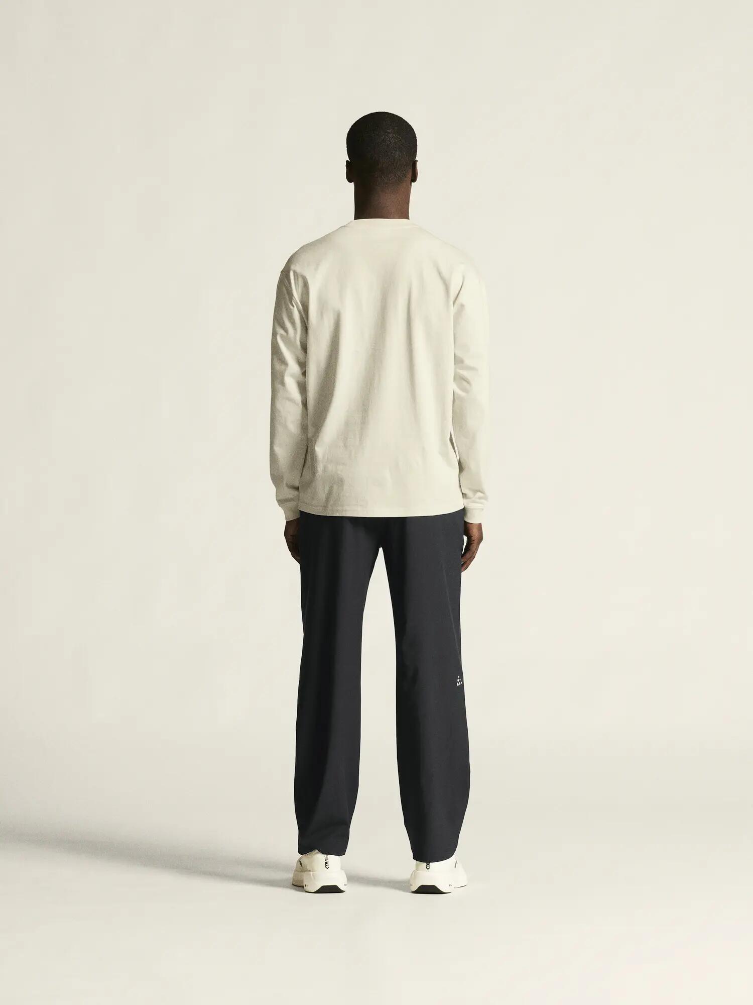 craft Tee manches longues Frequent Heavy pour homme – coton bio 220 g/m² – Tofu 5/7