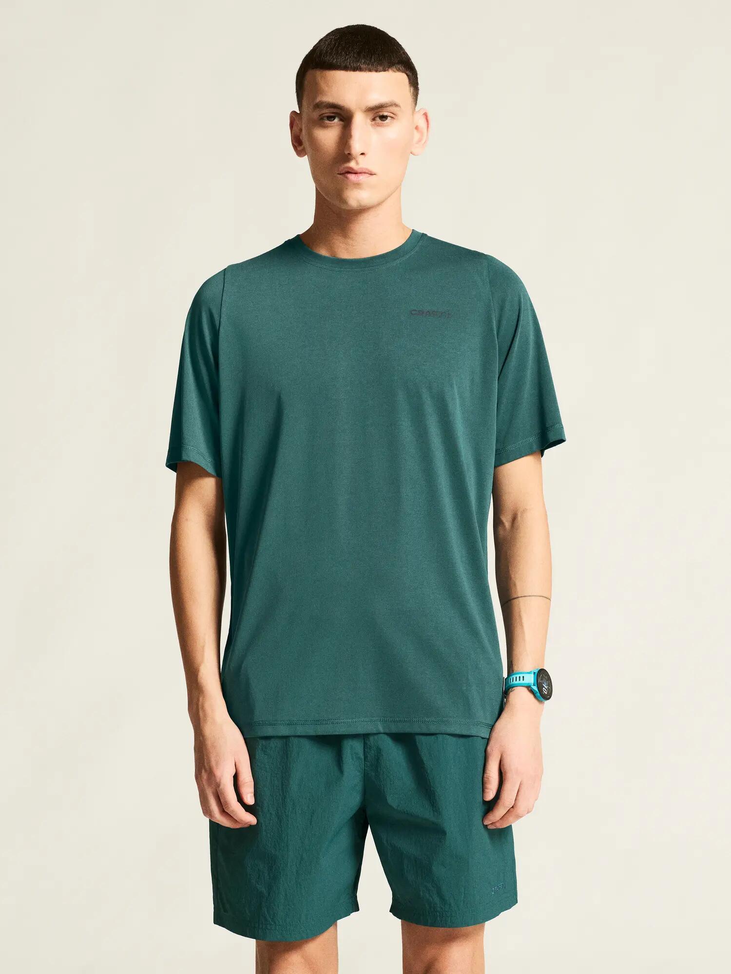 craft Collective Bi-Blend Kurzarmshirt Herren — Tencel und recyceltes Polyester 4/7