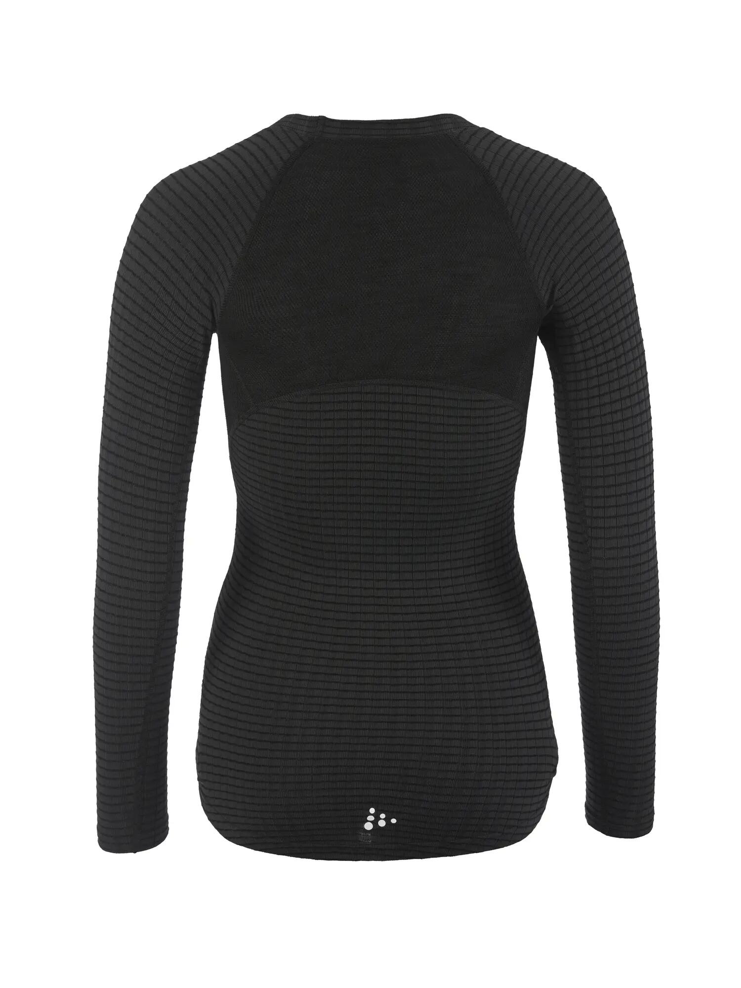 craft Wool Extreme X LS 2 W – maglia tecnica in lana – Black 2/7