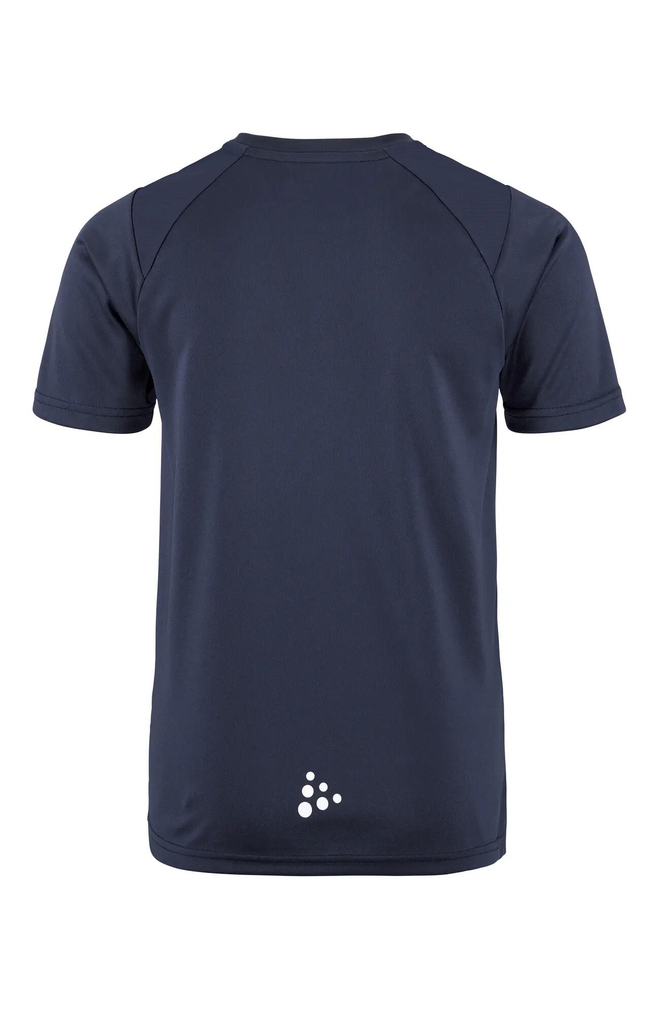 craft Rush 2.0 SS Tee Jr Licht trainingsshirt van gerecycled polyester – Navy 2/7