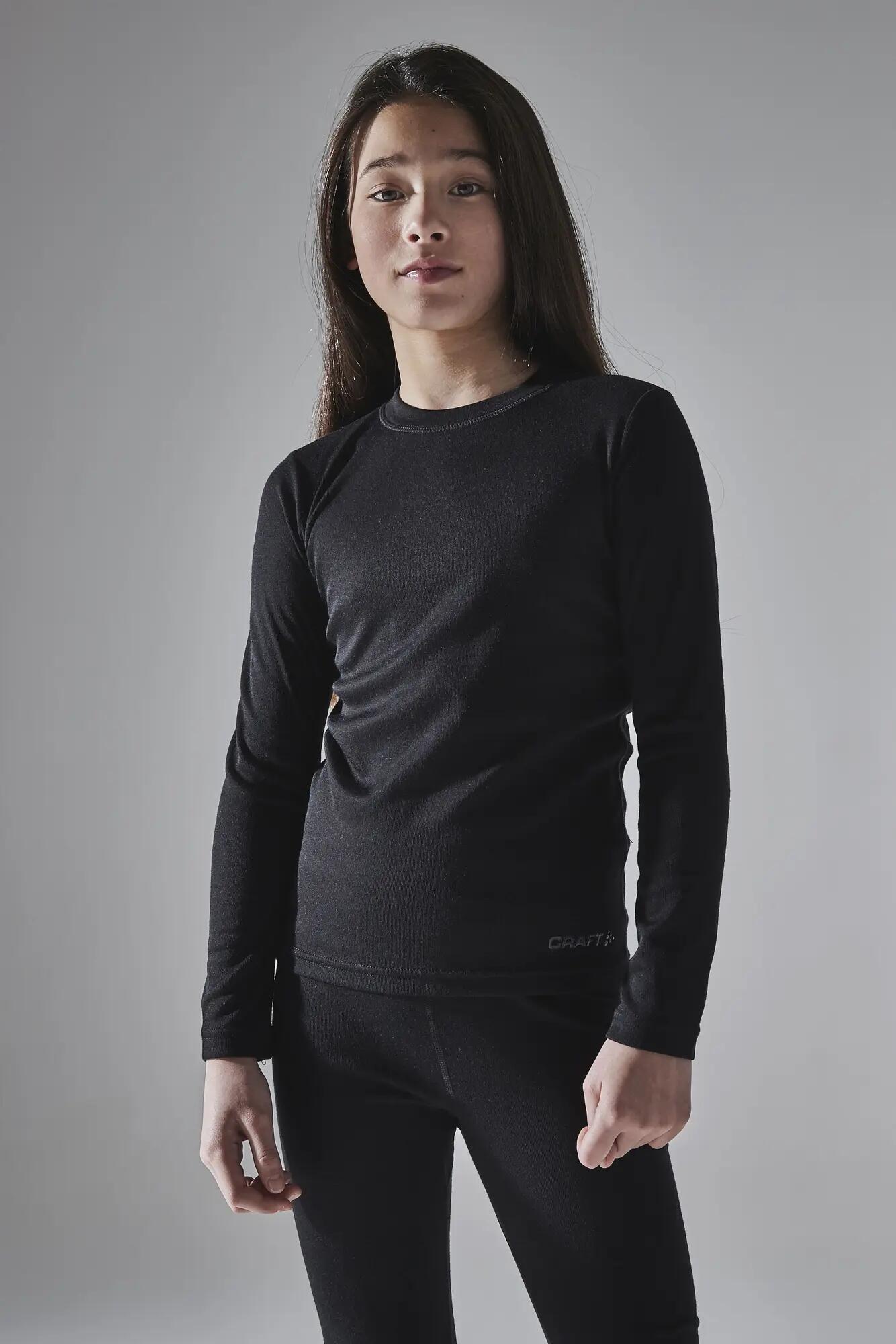 craft Thermal Baselayer Set J – Sous-vêtement thermique junior, 100% polyester 4/7