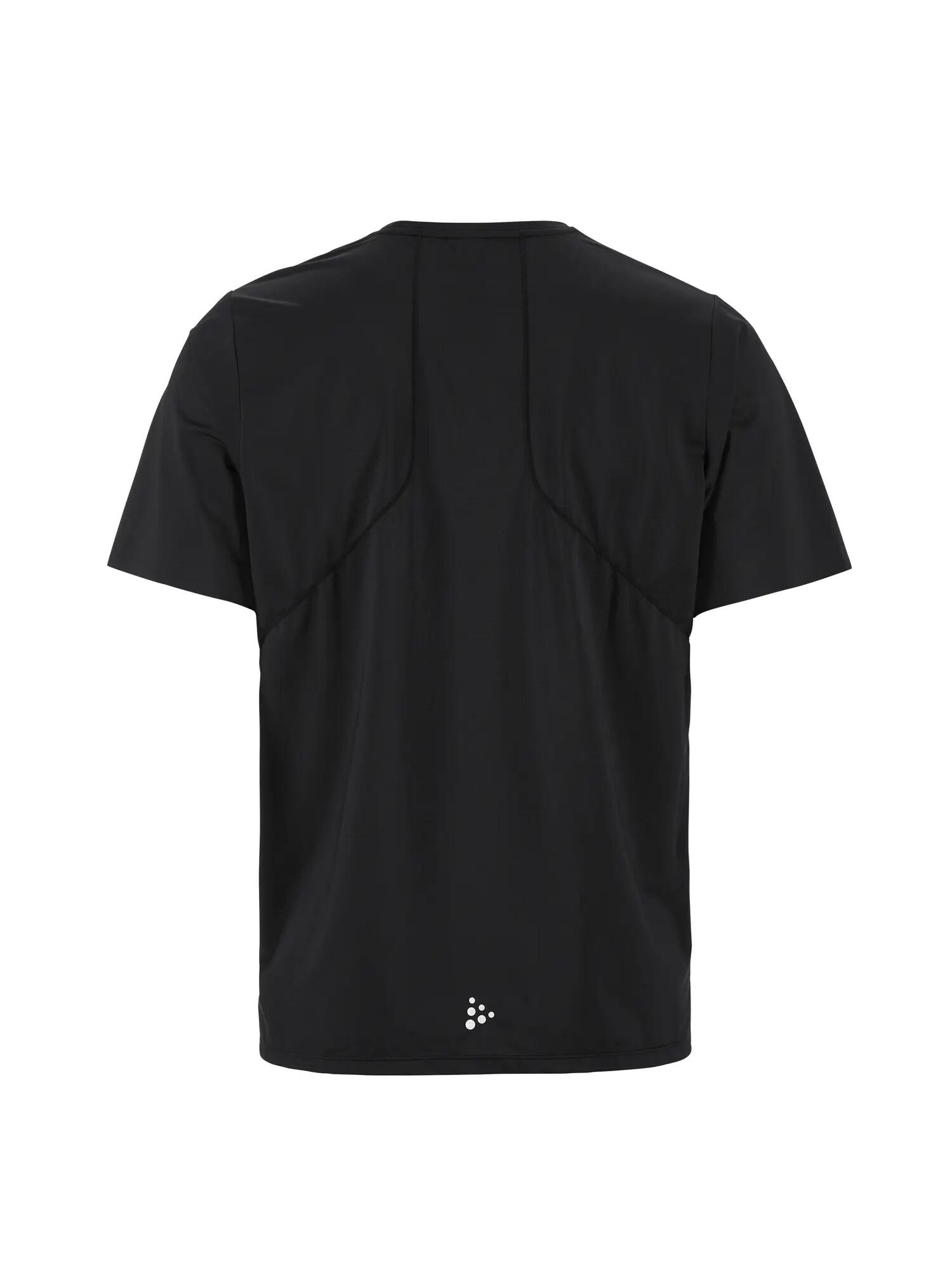 craft PRO Trail SS Tee 2 M - T-shirt running légère et ventilée – Black 3/7
