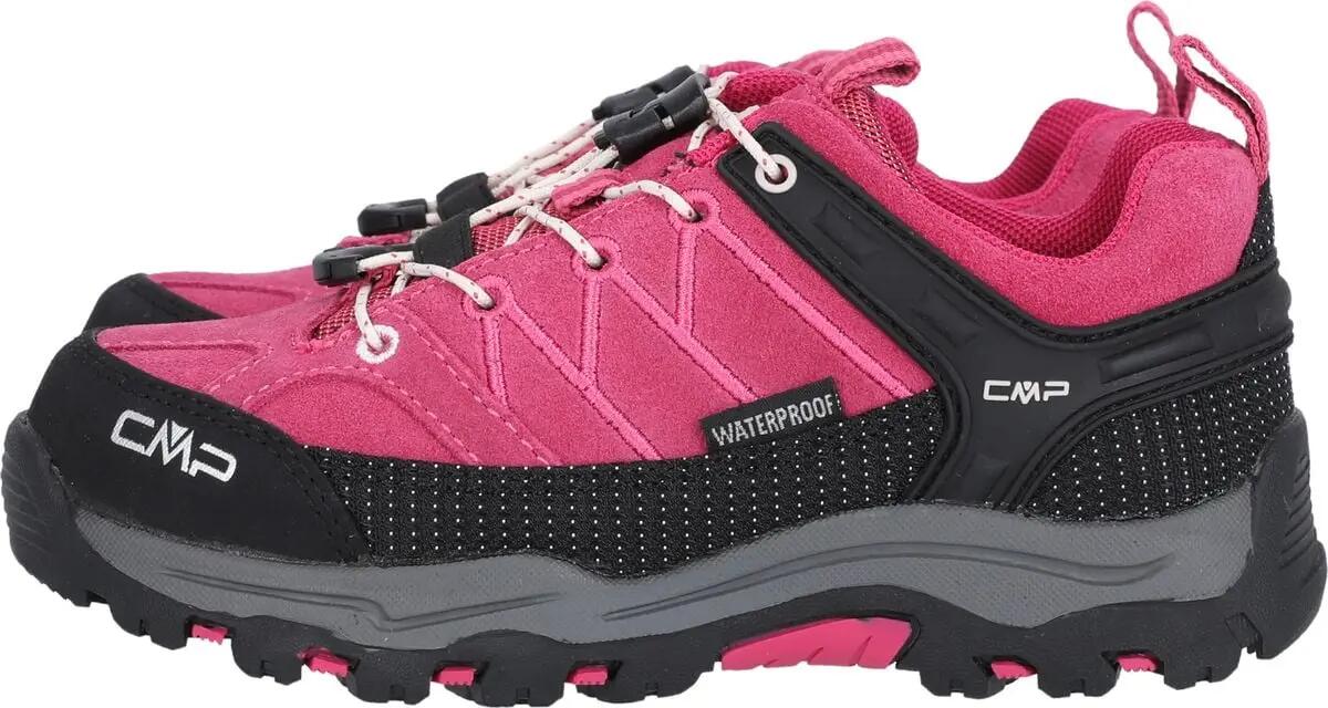 cmp Kids Rigel Low Shoe WP Jr. lage leren kinderschoen – 10HC Geraneo-Off White 6/7