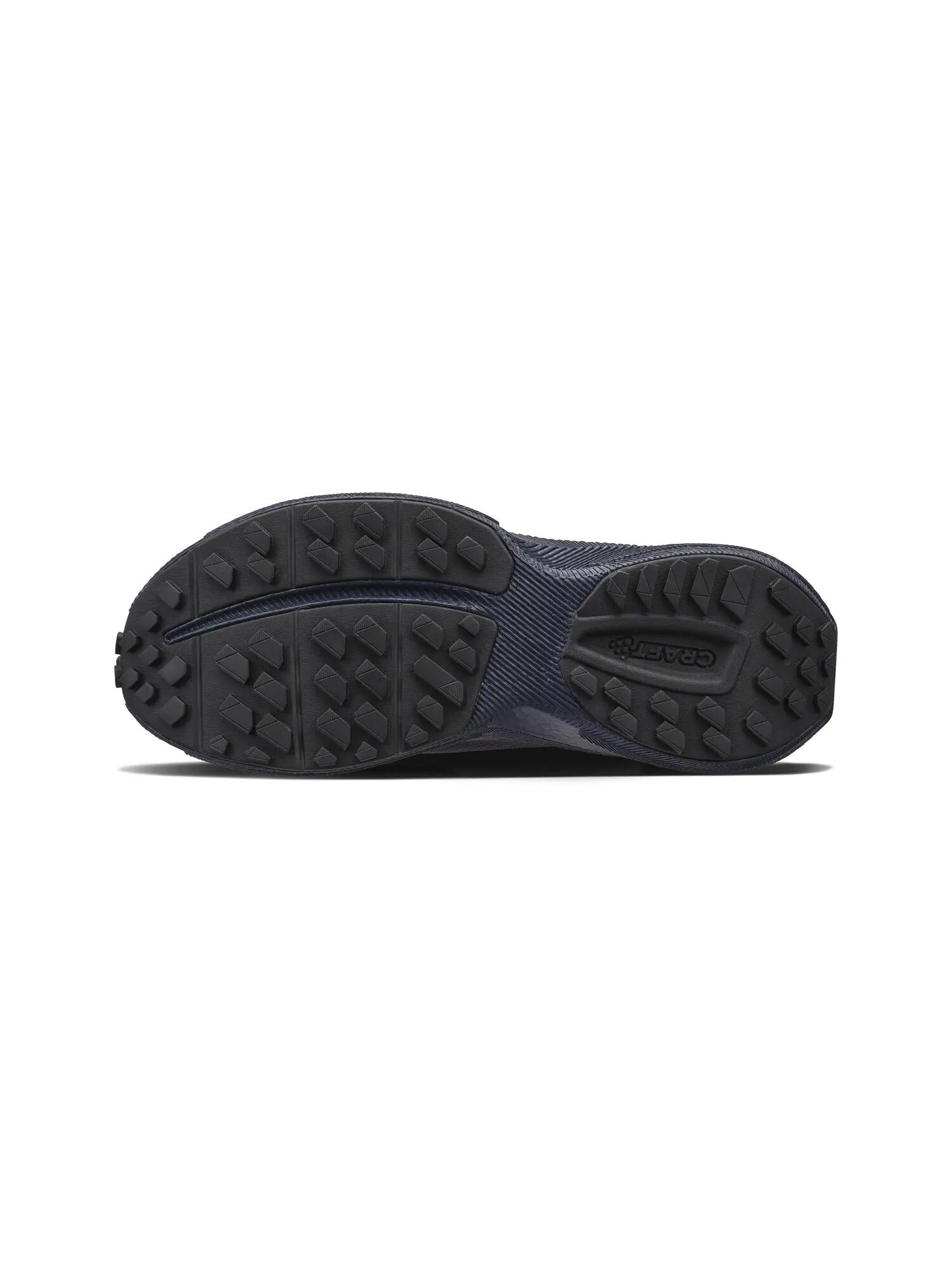 craft Endurance Trail W — Trailrunning-Schuh, enger Sitz – Asphalt/Dk Marineblau 5/7