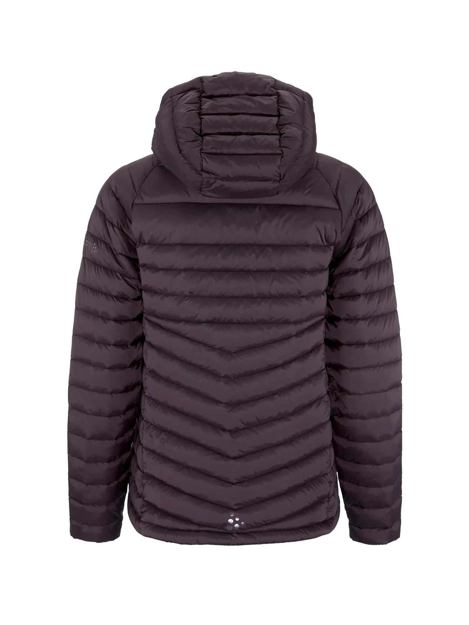 craft ADV Explore Lt. Down Jacket W — leichte, verstaubare Daunenjacke – Dk Plum 5/7