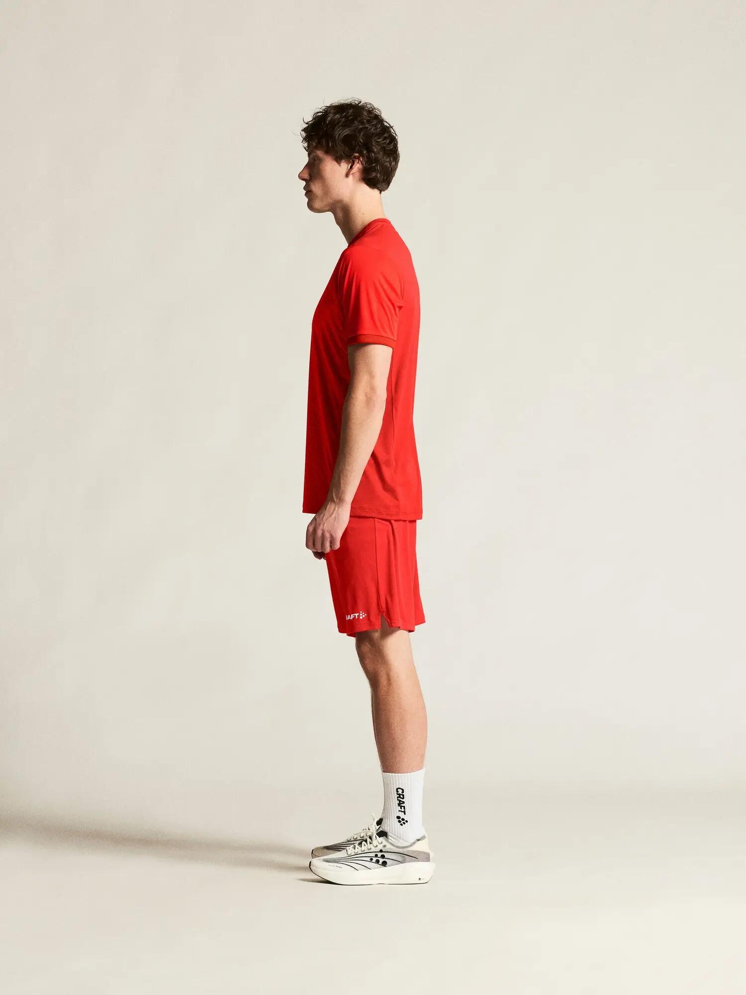 craft Evolve 2.0 Graphic Jersey M — Leichtes Performance-Trikot – Bright red 7/7