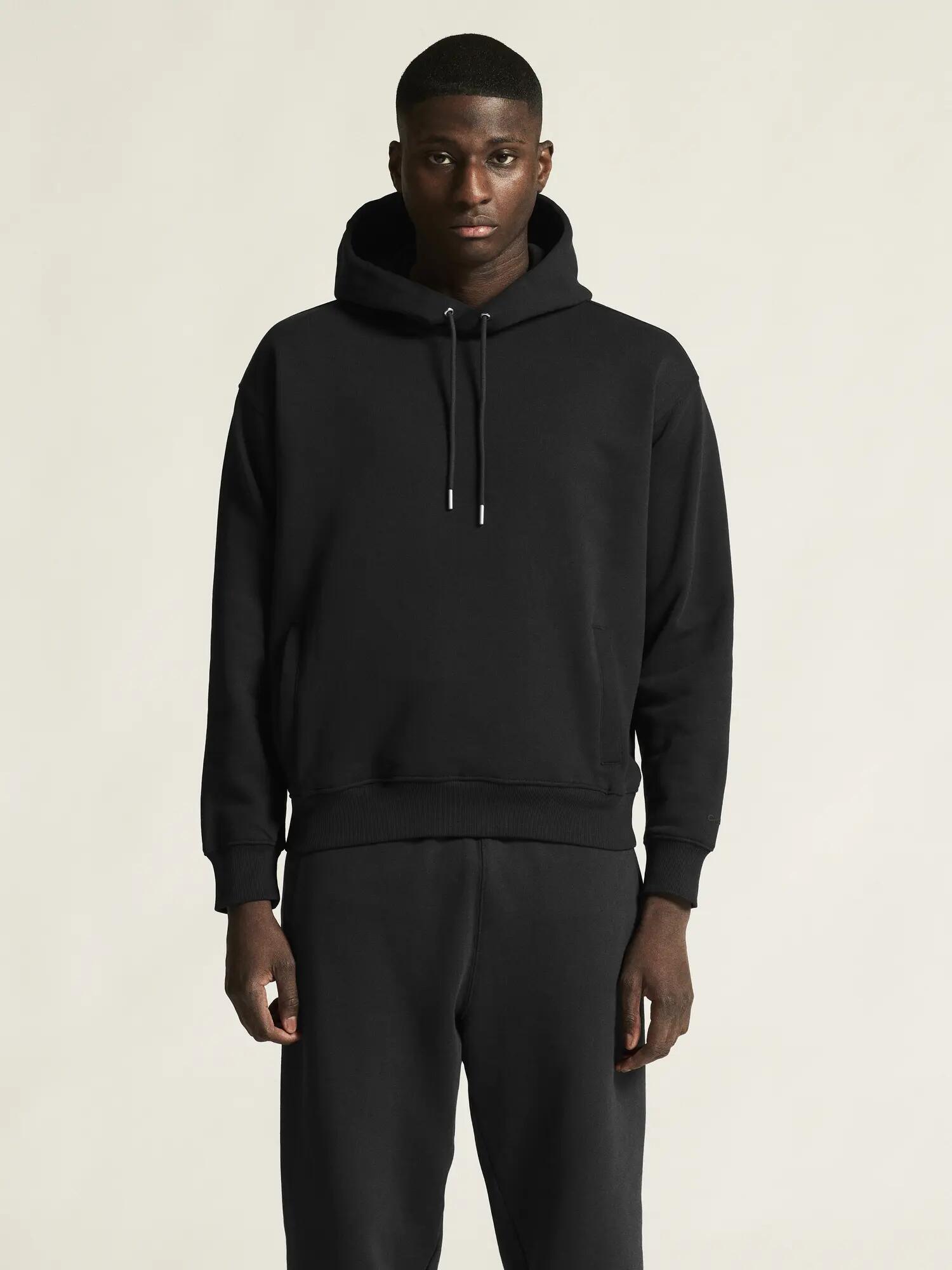craft Frequent Hoodie M – Kapuzenpullover aus Bio-Baumwolle, Relaxed Fit – Black 6/7