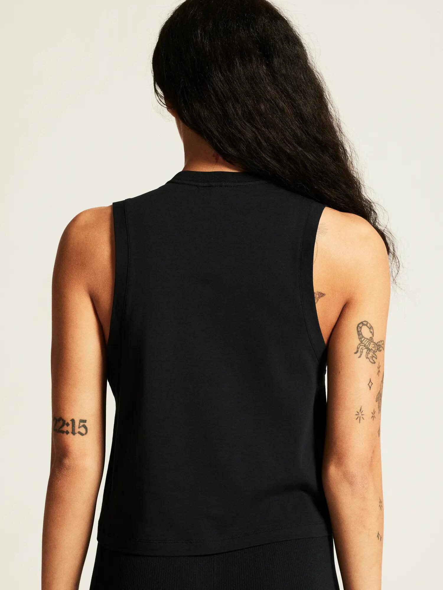 craft Collective Relaxed SL Tee W – ärmelloses Shirt, relaxed Fit – Black 5/7