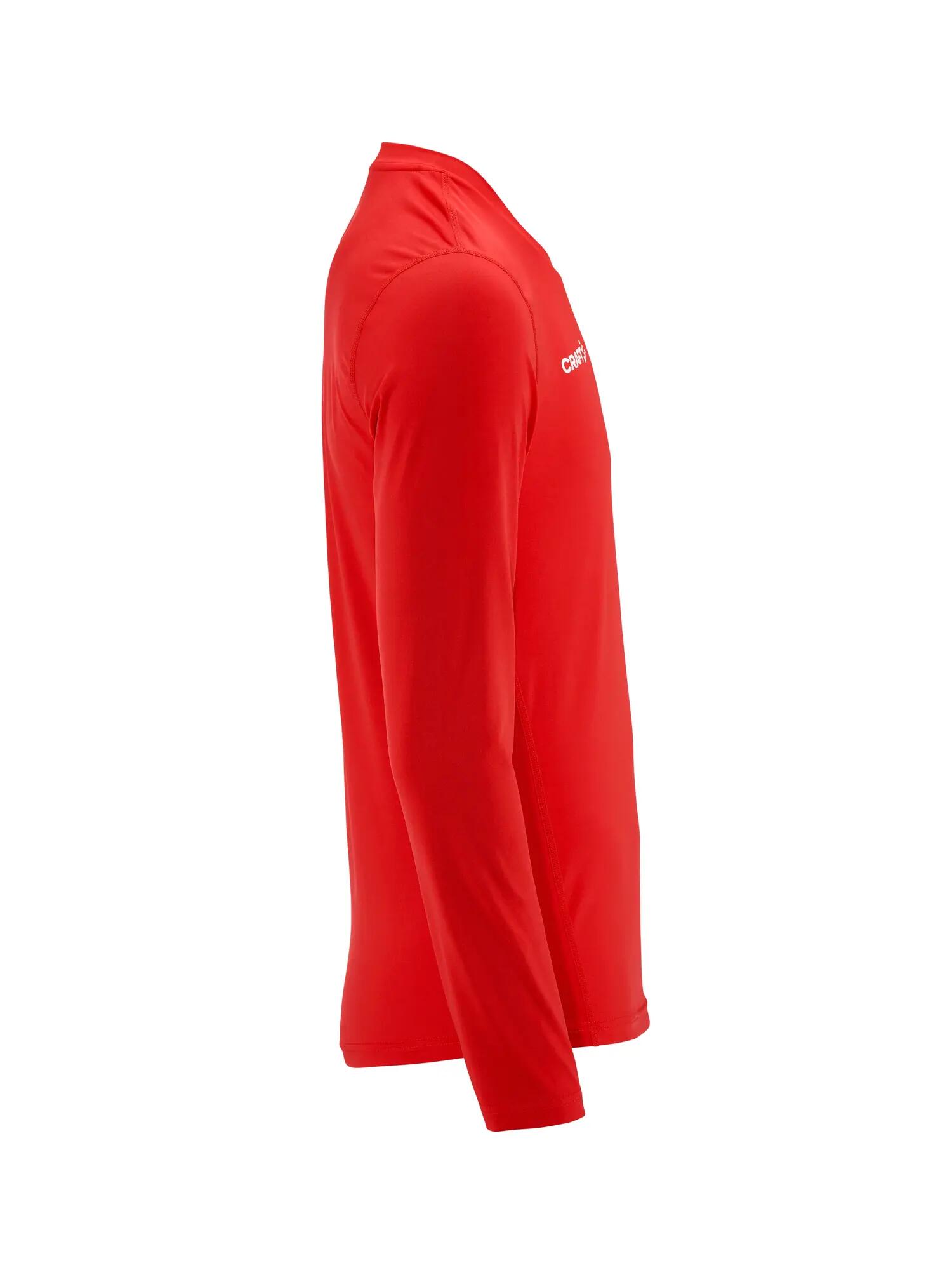craft Langarm Baselayer Ability LS M – leicht, slim, recycelt – Bright red 3/7