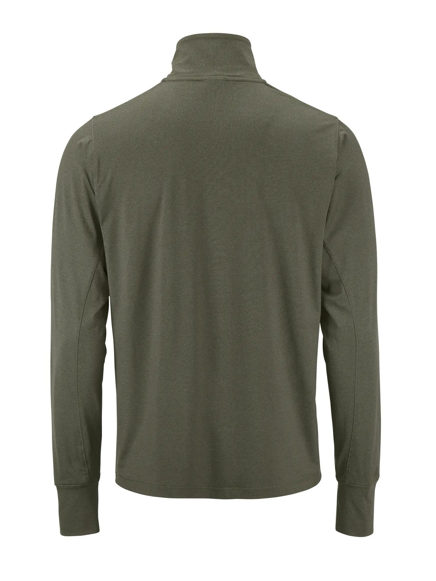 craft Flow HZ LS M tee-shirt col cheminée manches longues – Chimera/Melange 2/7