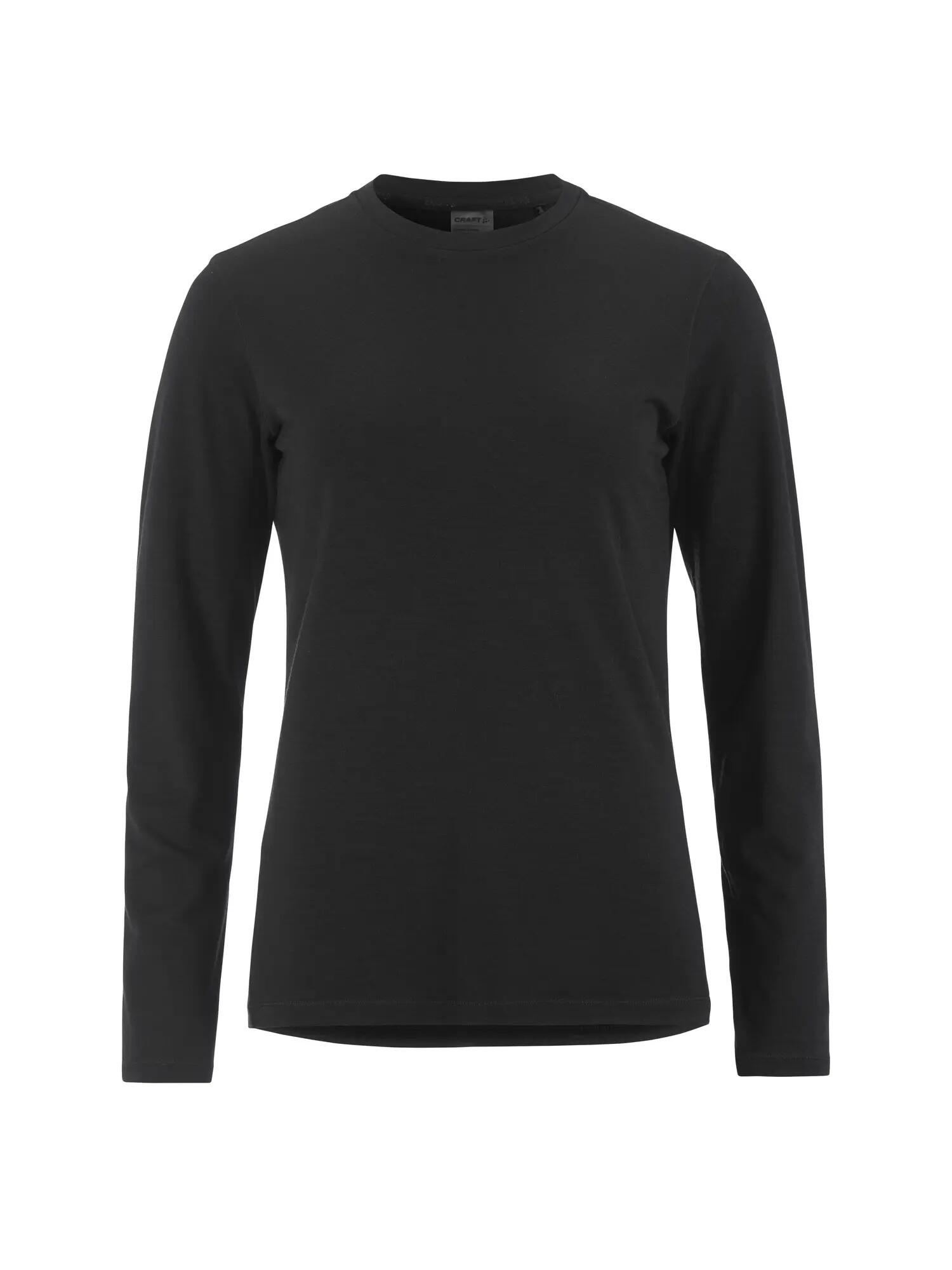 craft Wool Jersey LS CN W – Maillot manches longues en mérinos, chaud et 1/7